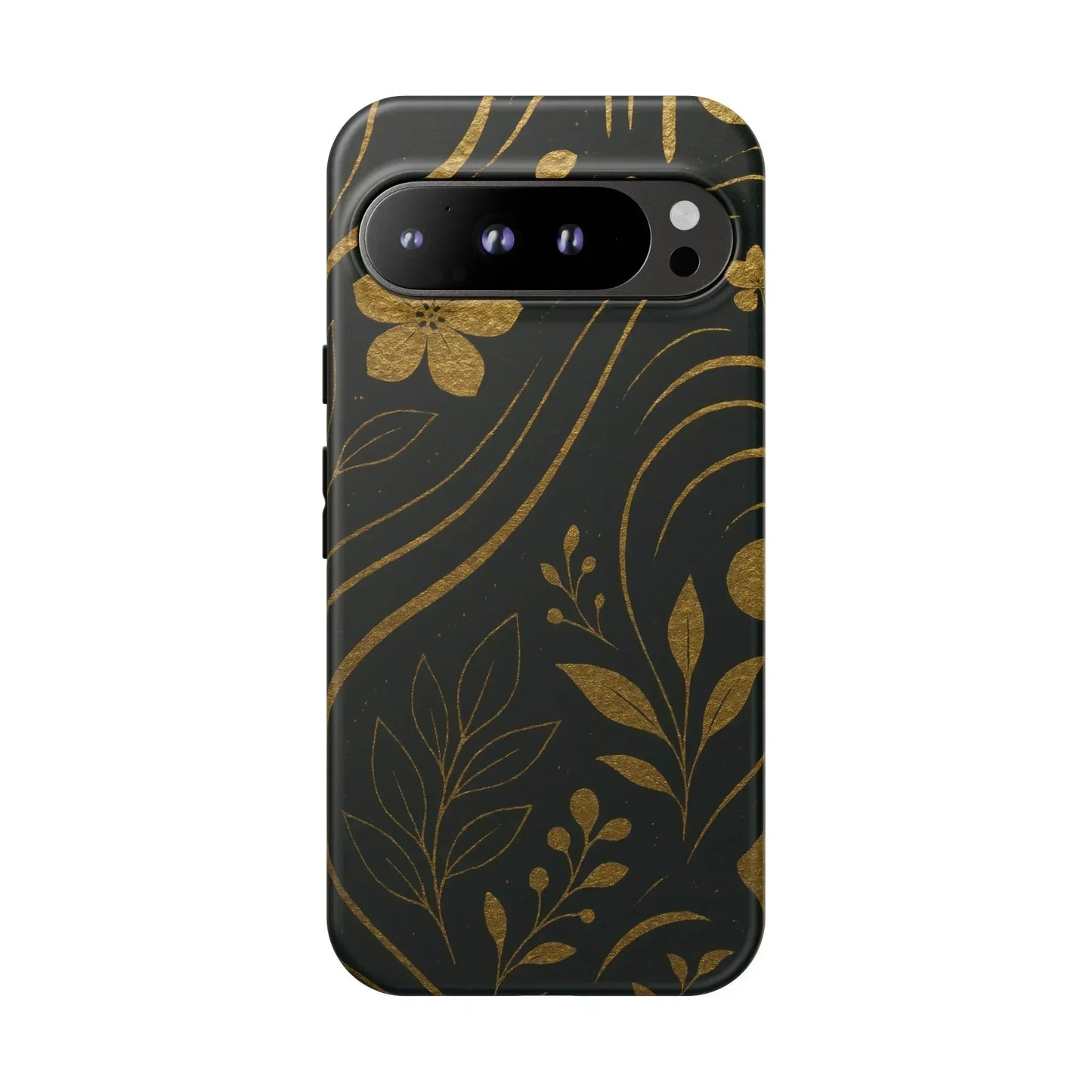 Foil Frenzy Abstract Gold Pattern Phone Case for Samsung Galaxy and Google Pixel - KarArmDesign