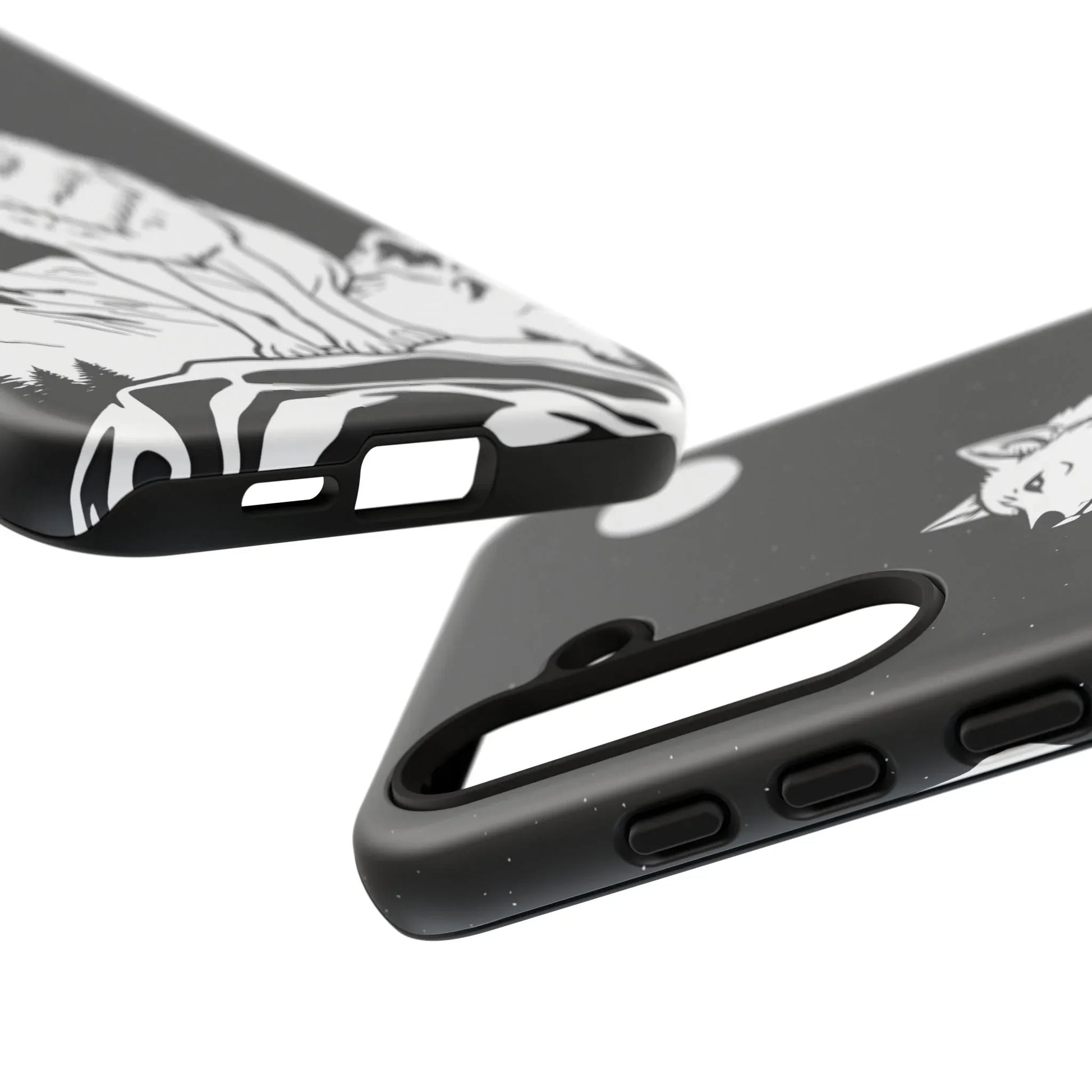 Majestic Wolf Phone Case for iPhone and Galaxy - KARARMDESIGN