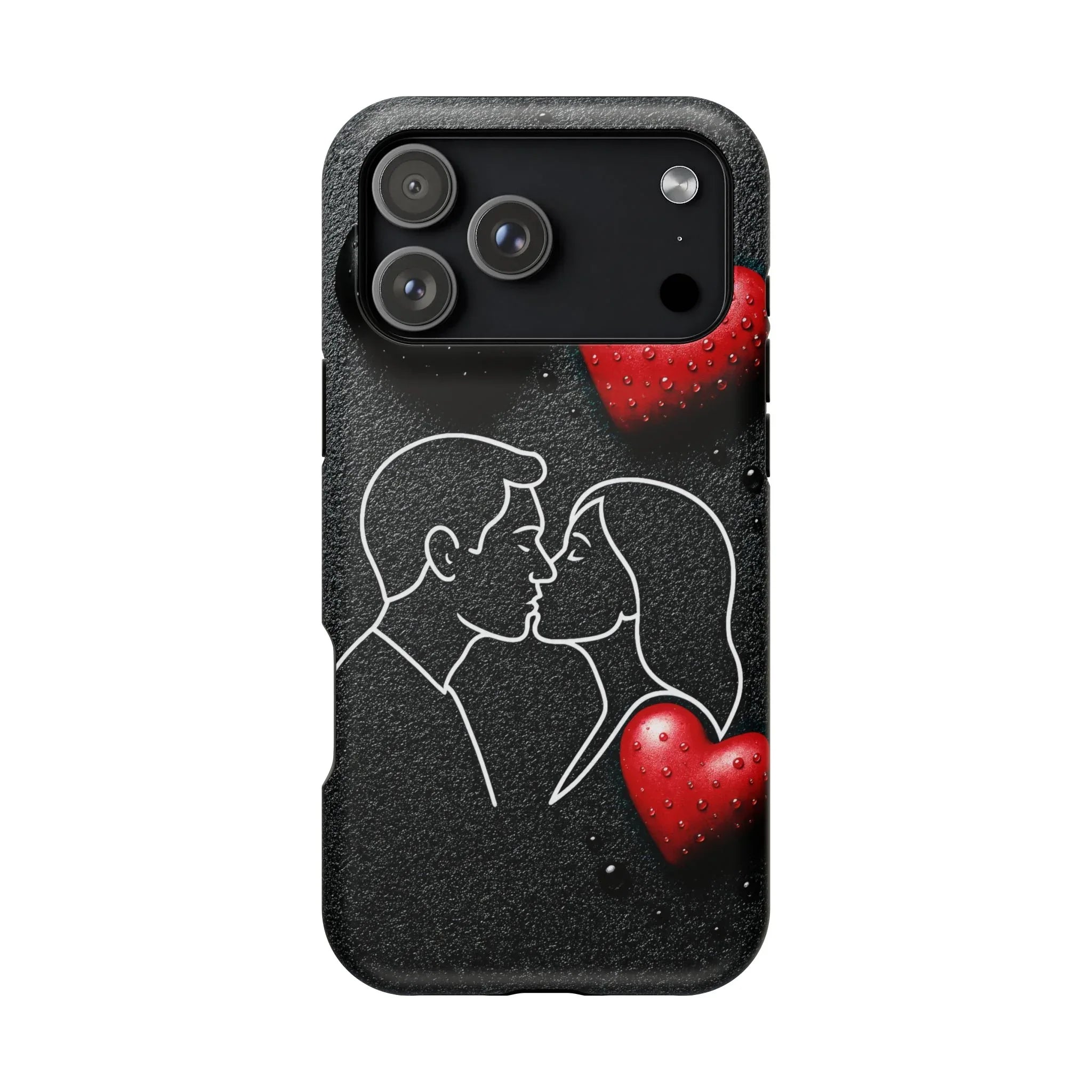 Midnight Kiss Phone Case for iPhone 13-17 - KARARMDESIGN