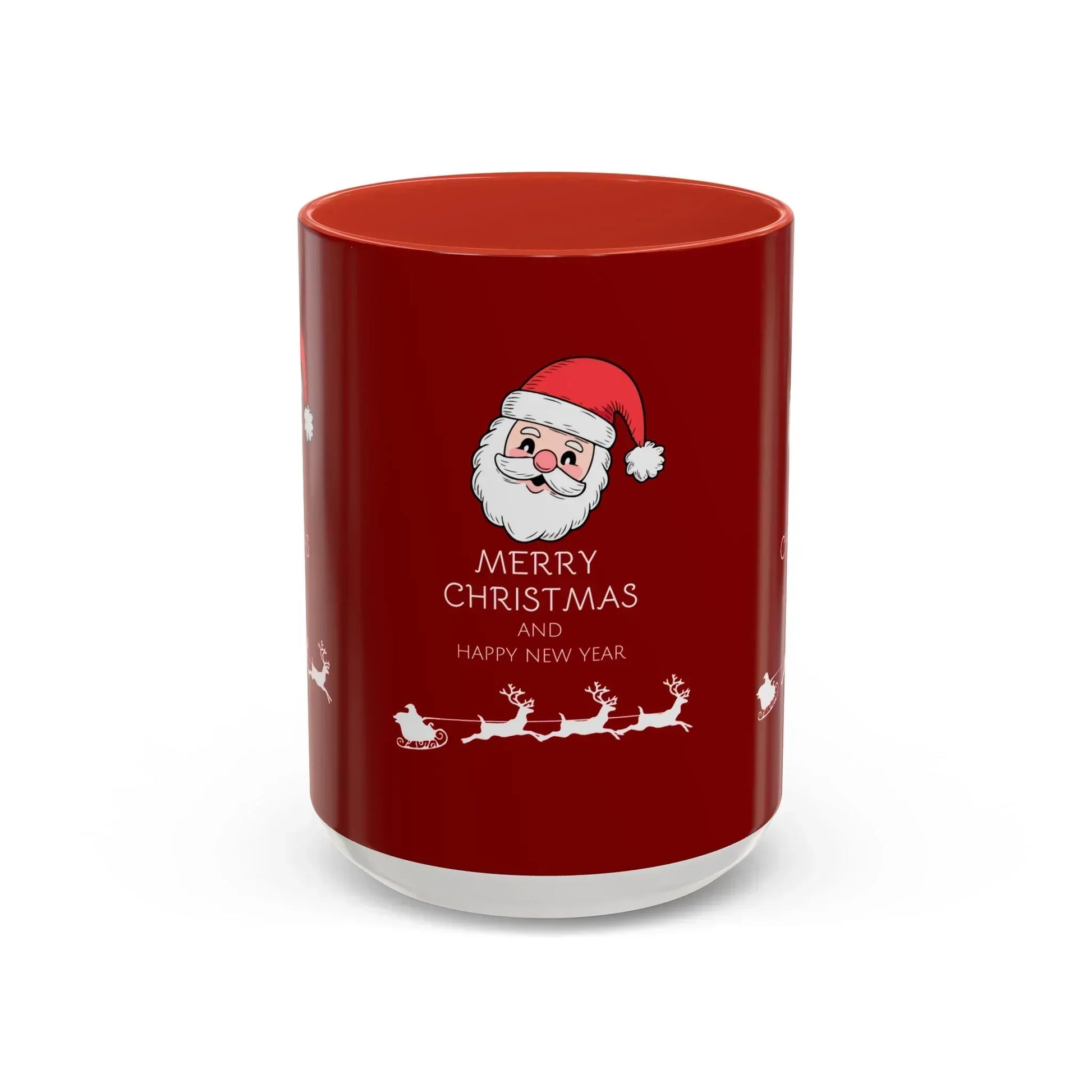 Season’s Smile – Christmas and New Year Accent Coffee Mug (11, 15oz) - KARARMDESIGN