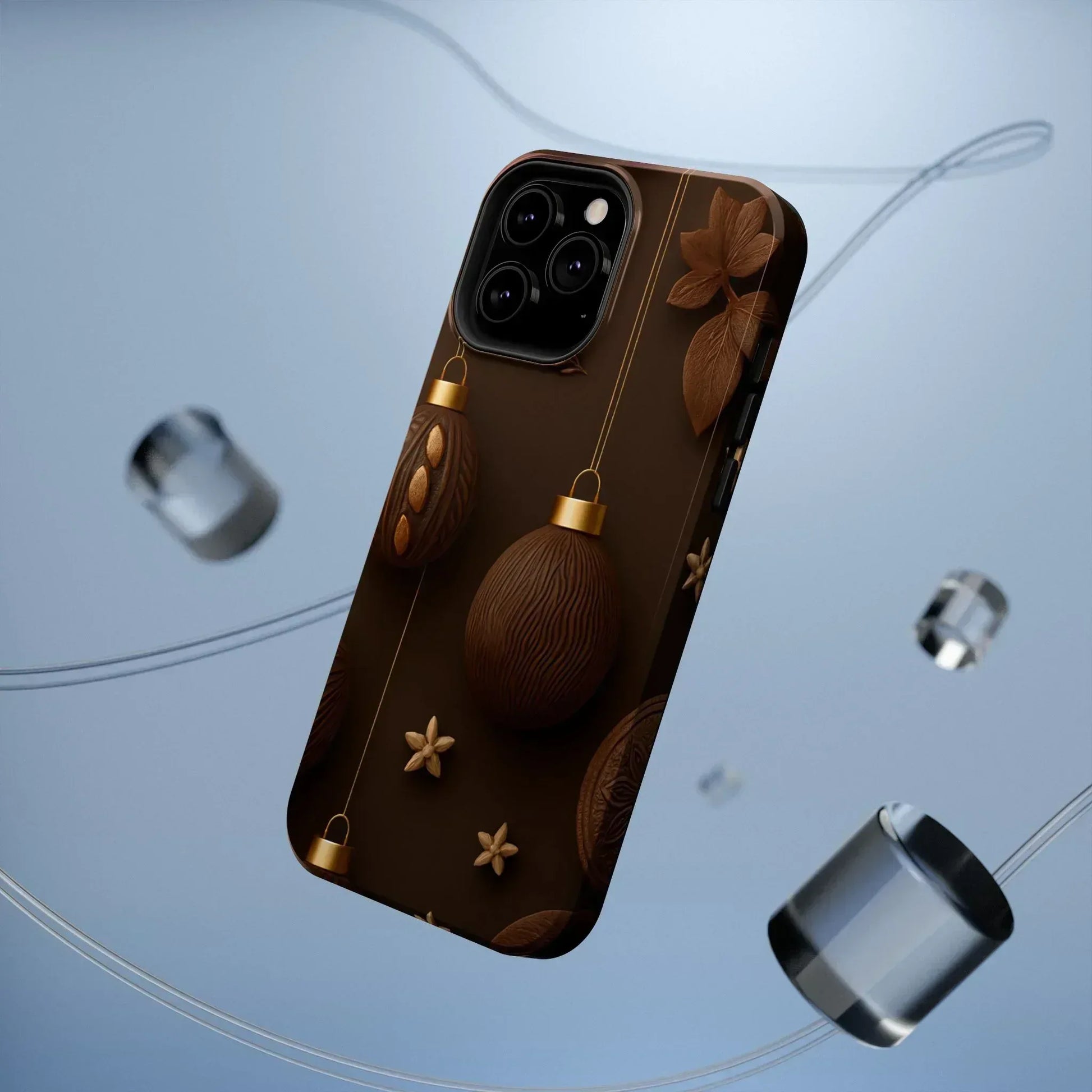 Chocolate Ornaments Phone Case for iPhone 11-17 and Galaxy S21-S22 - KARARMDESIGN