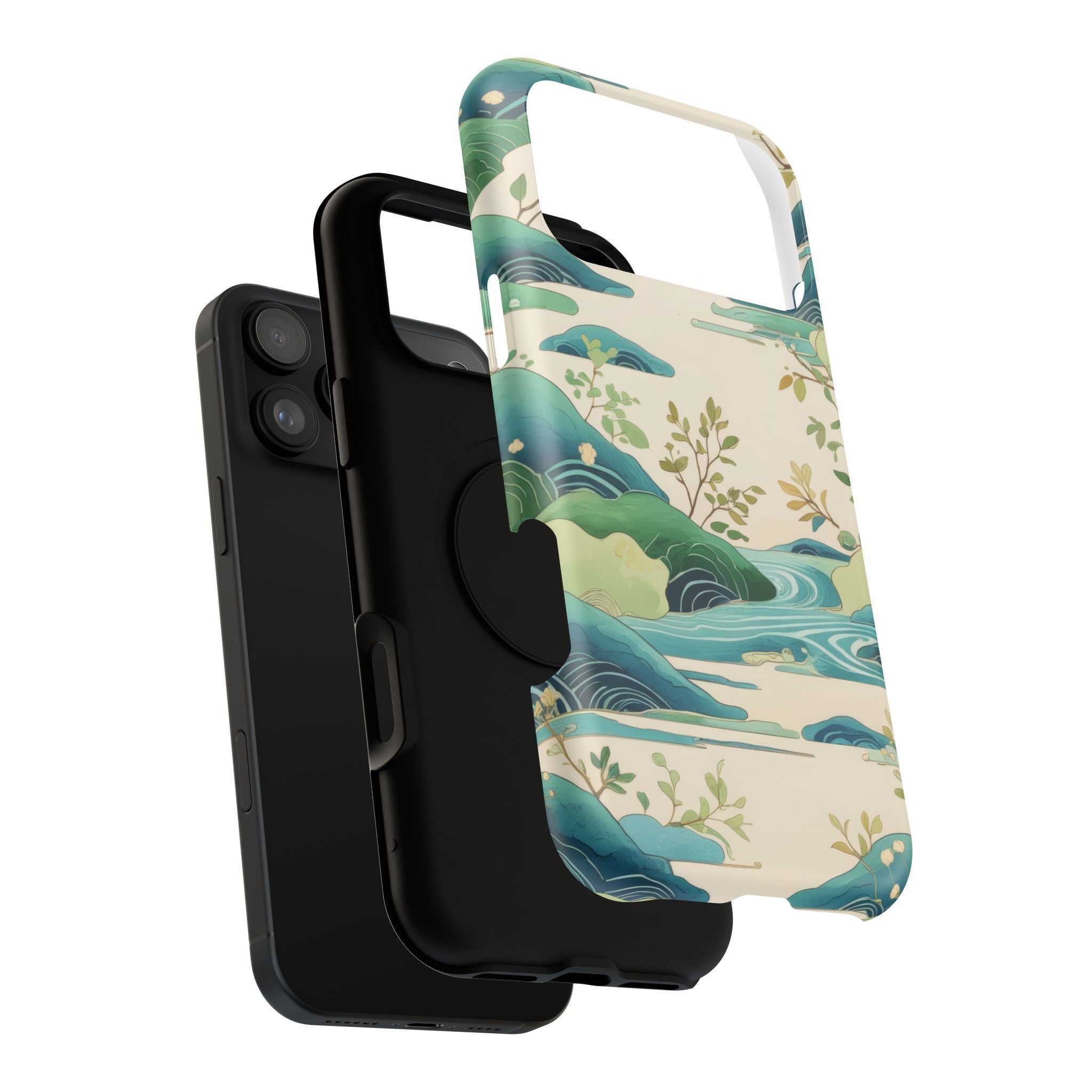 Nature Landscape Phone Case for iPhone 11-17 and Galaxy S22-S26