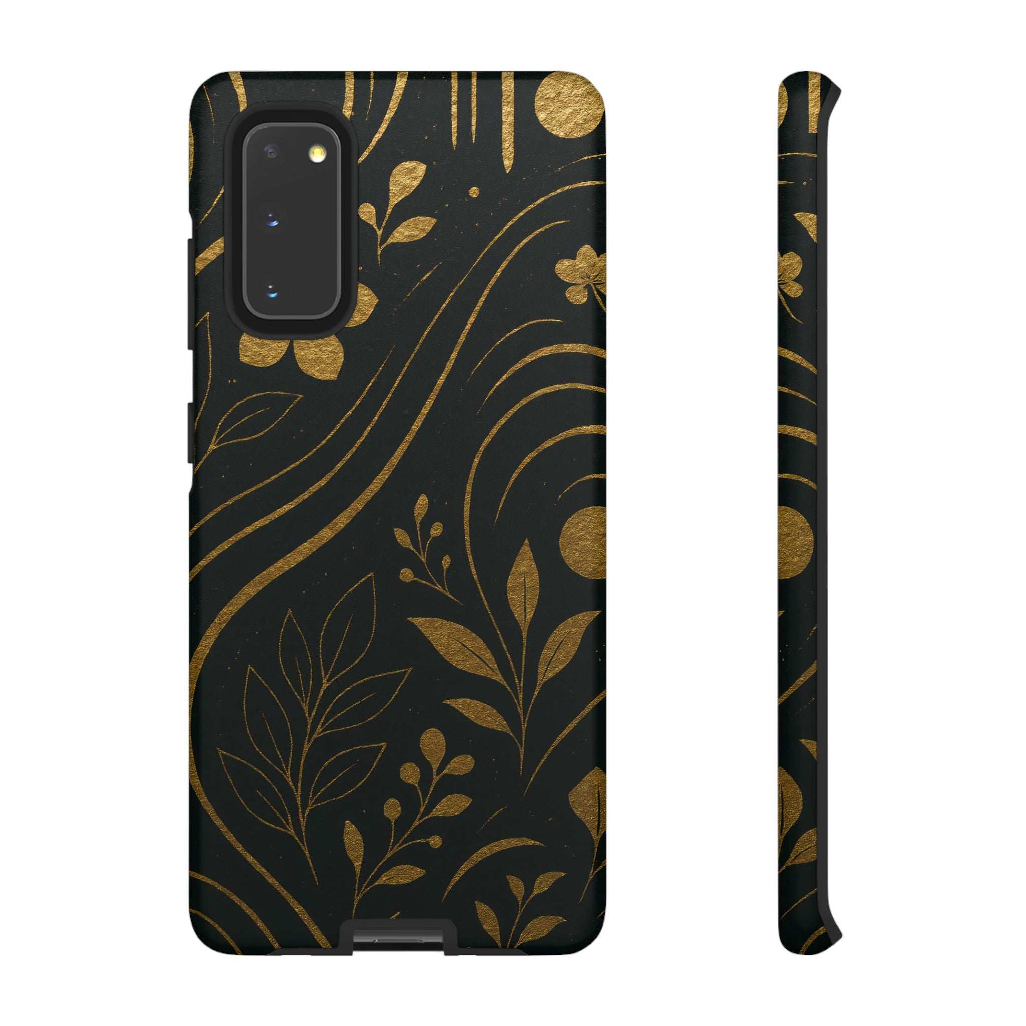 Gold Pattern Tough Phone Case for Samsung Galaxy & Google Pixel