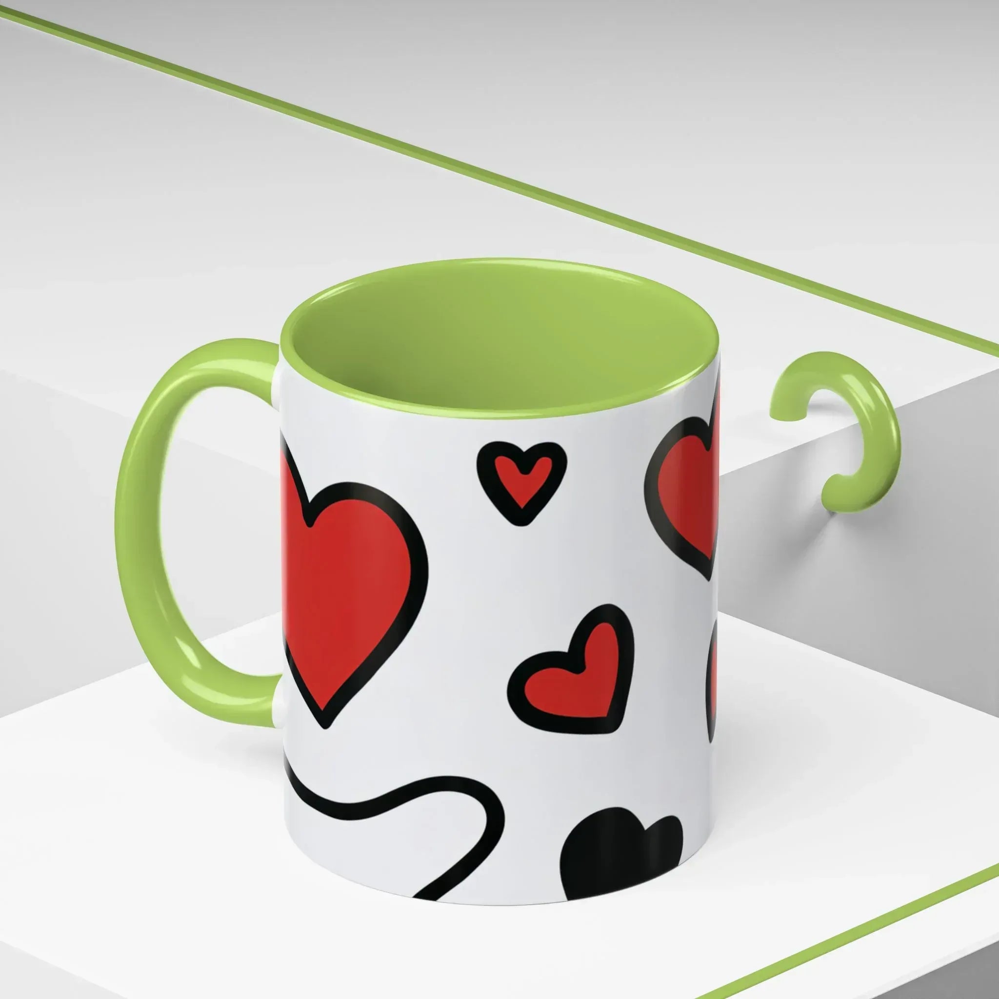 Love Overflow Mug – Accent Coffee Mug (11, 15oz) - KARARMDESIGN