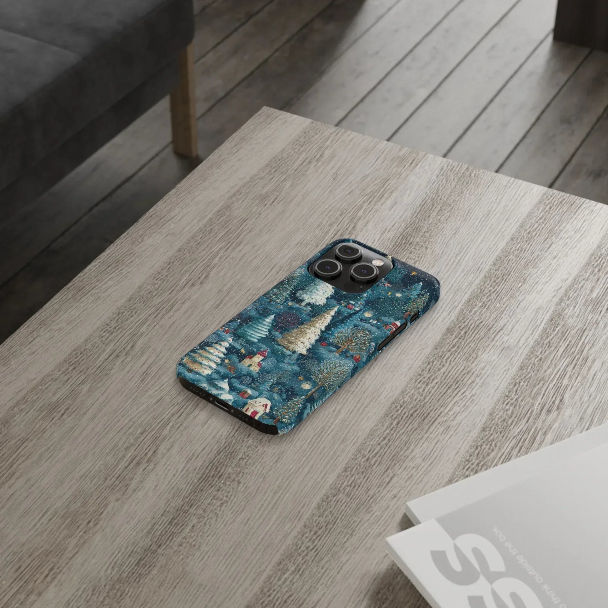 Frosty Forest Phone Case for iPhone 11-17 - KARARMDESIGN