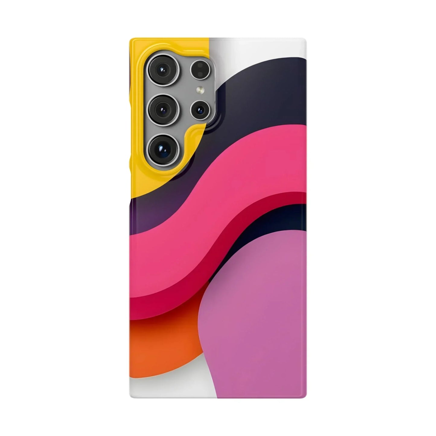 Abstract Phone Case for iPhone 7-16 and Samsung Galaxy S10-S25 Models - KarArmDesign