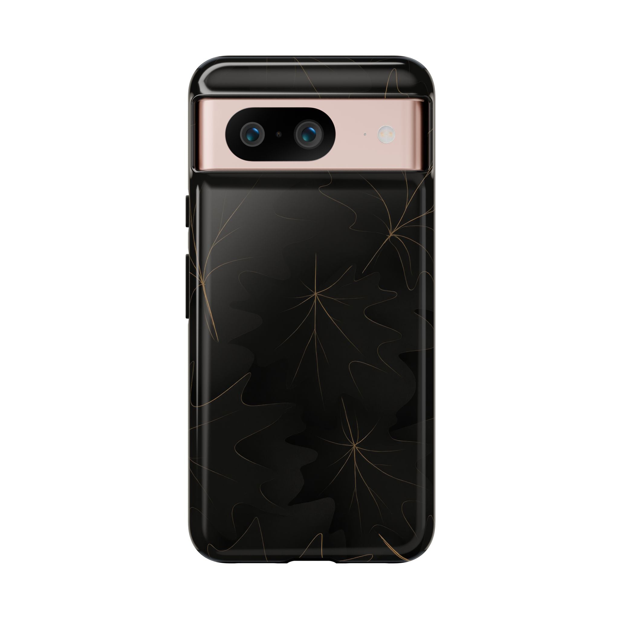 Luxury Fall Leaf Phone Case – Samsung Galaxy S20–S26 & Google Pixel 6-9
