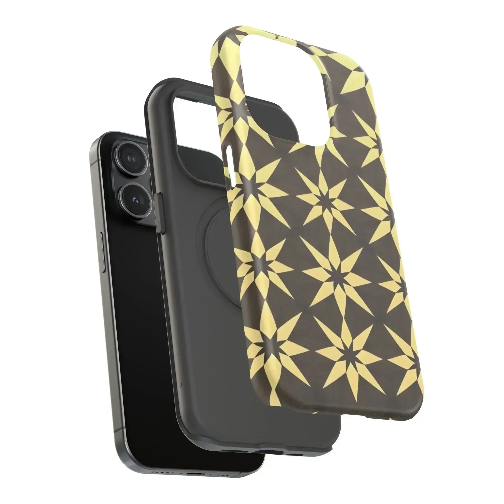 Star Phone Case for iPhone 12-16 and Samsung Galaxy S21-S22 - KARARMDESIGN