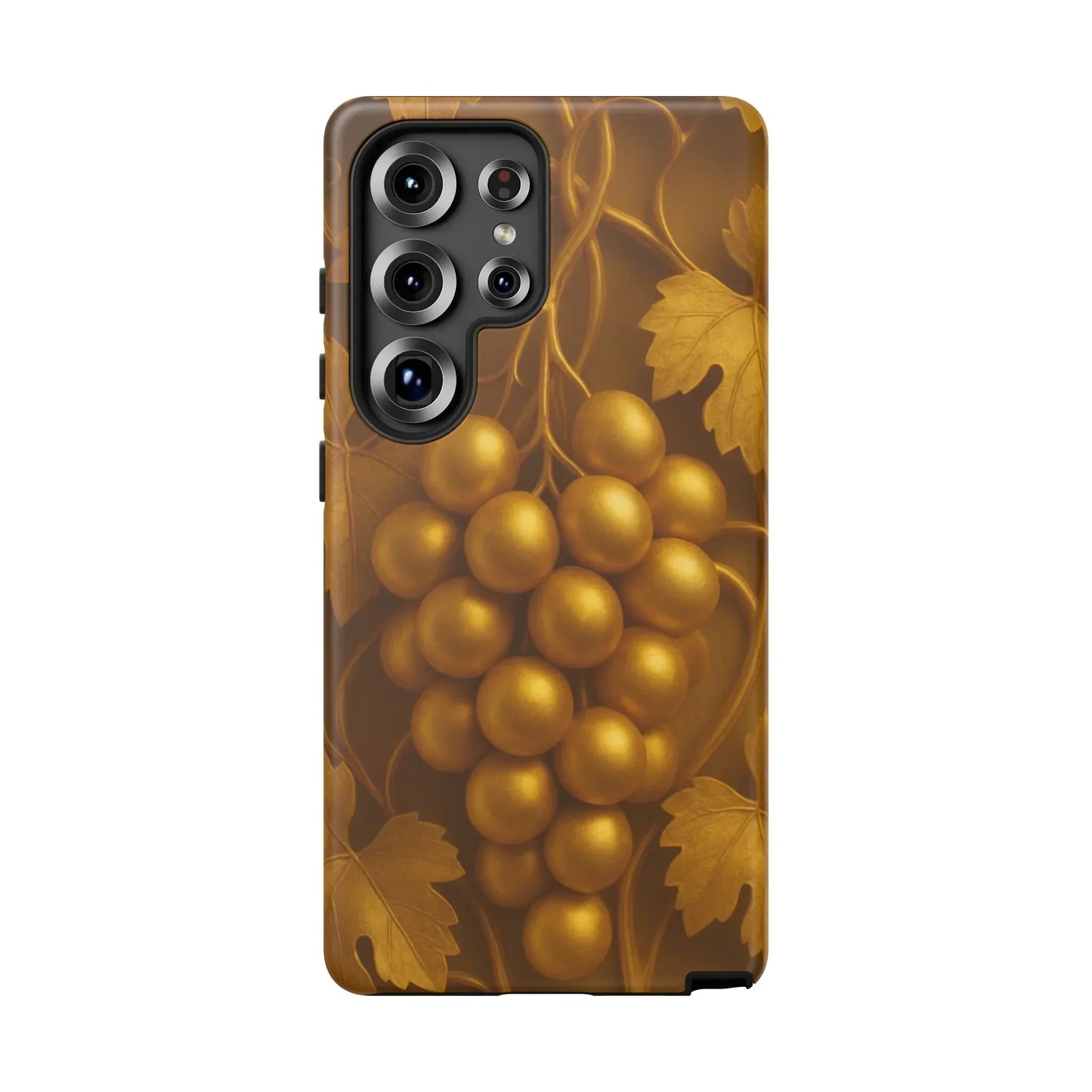Golden Grapes Phone Case for Samsung Galaxy S10-S25 Models - KarArmDesign