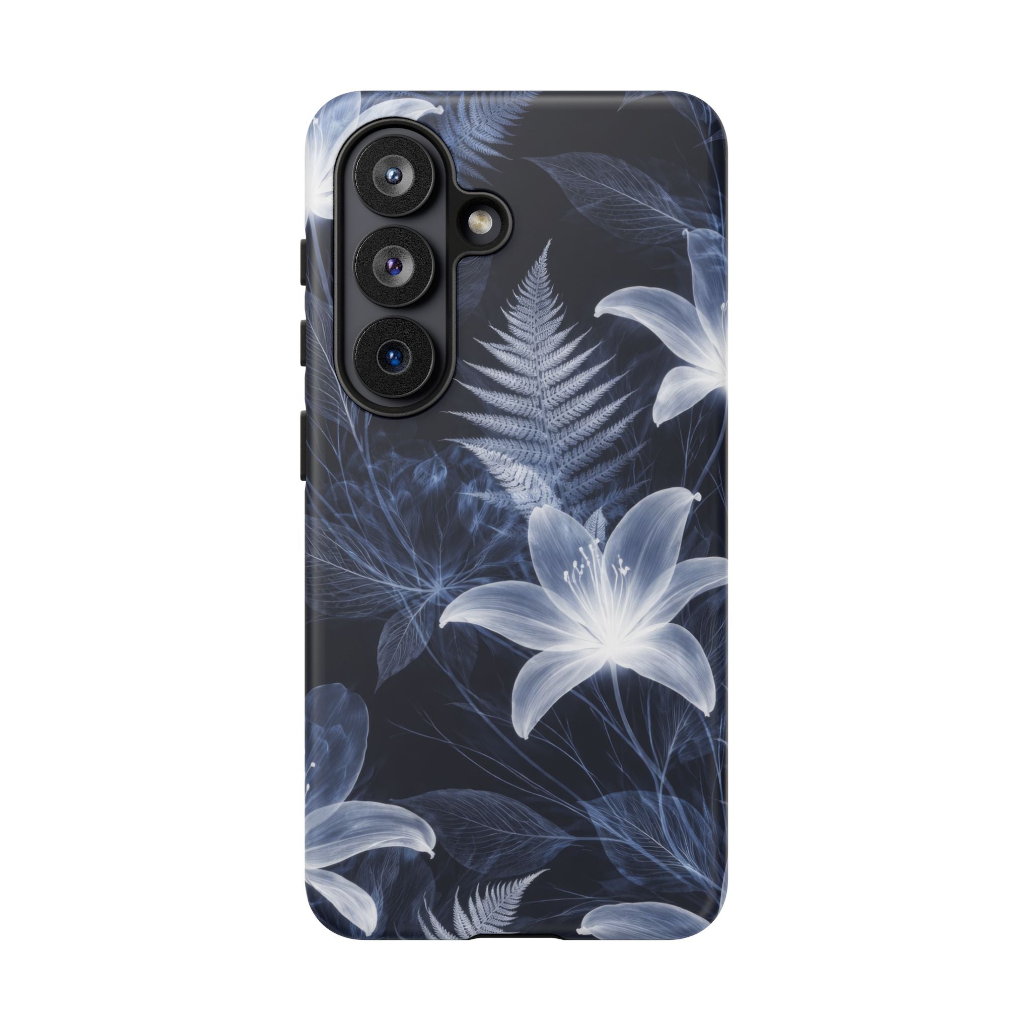 Moonlight Garden Phone Case for iPhone 11-17 and Galaxy S20-S26