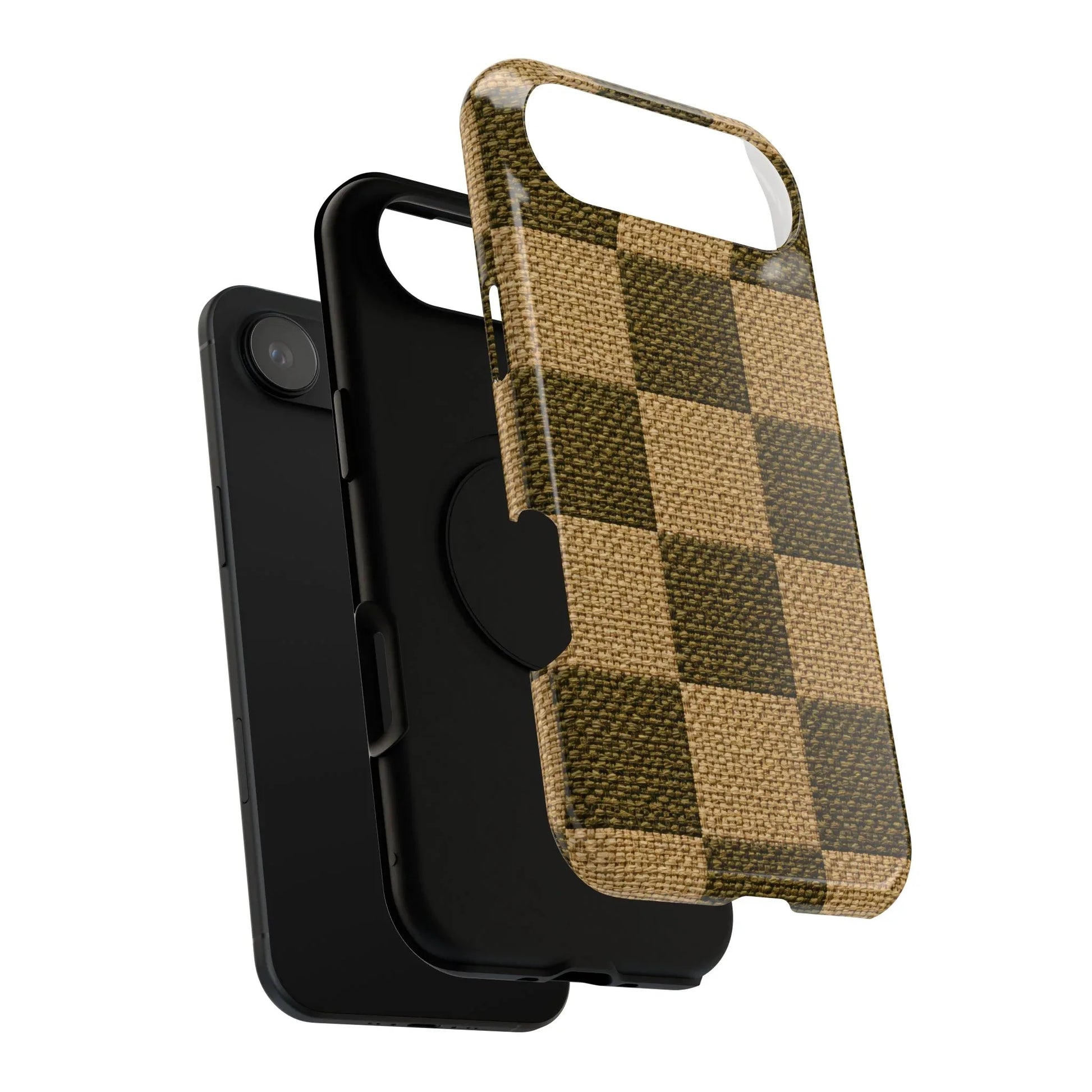 Rustic Woven Phone Case for iPhone 11-17 and Galaxy S21-S22 - KARARMDESIGN