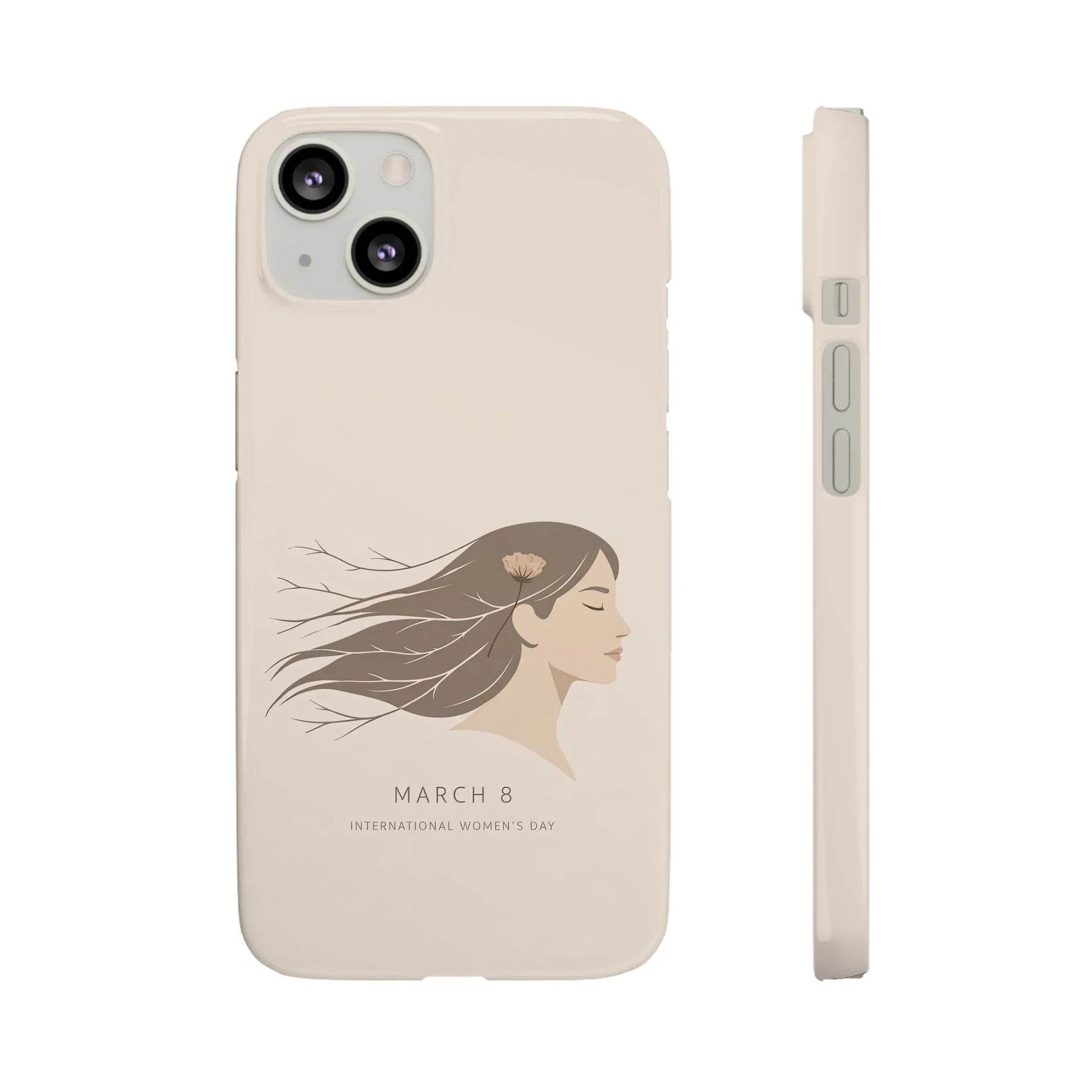 Graceful Strength Phone Case for iPhone 11-17 and Galaxy S20-25 - KARARMDESIGN