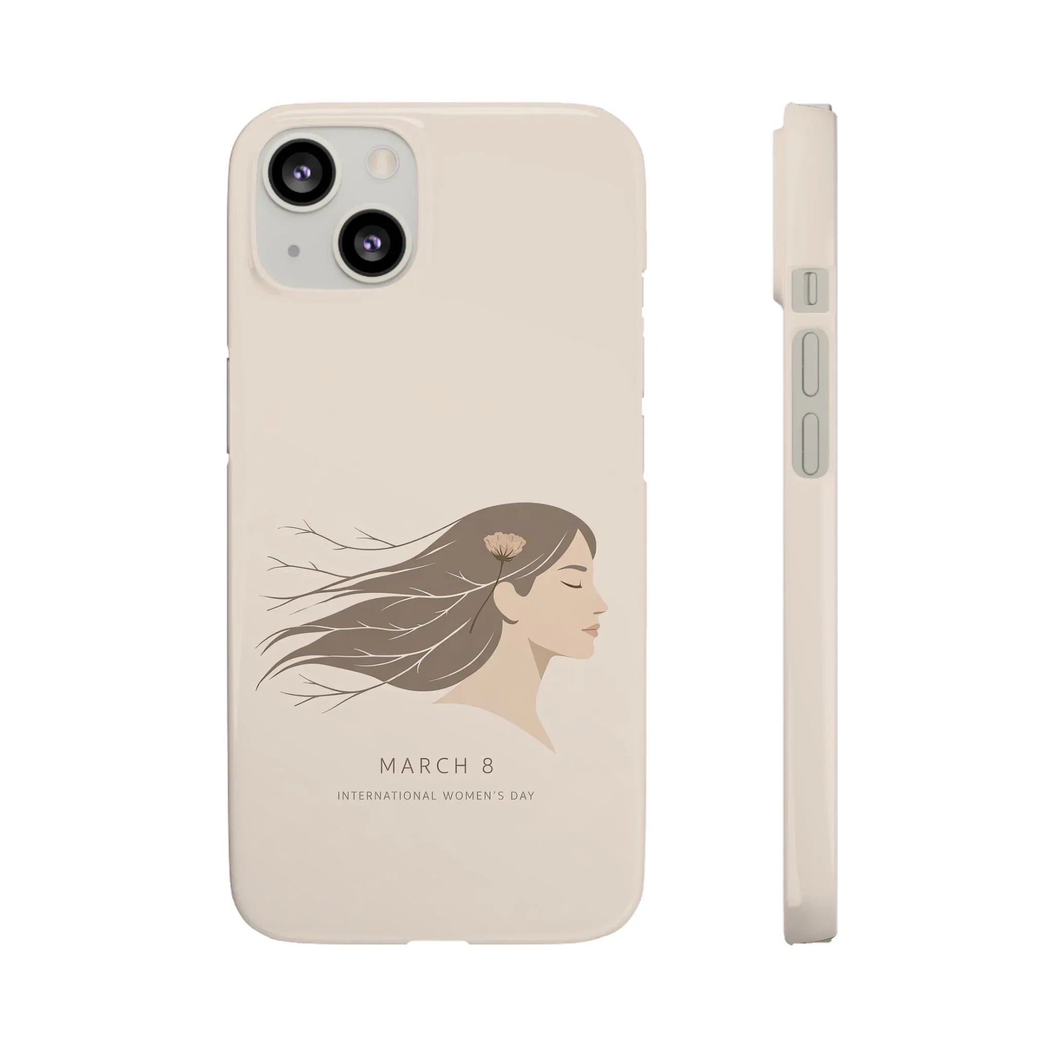 Graceful Strength Phone Case for iPhone 11-17 and Galaxy S20-25 - KARARMDESIGN