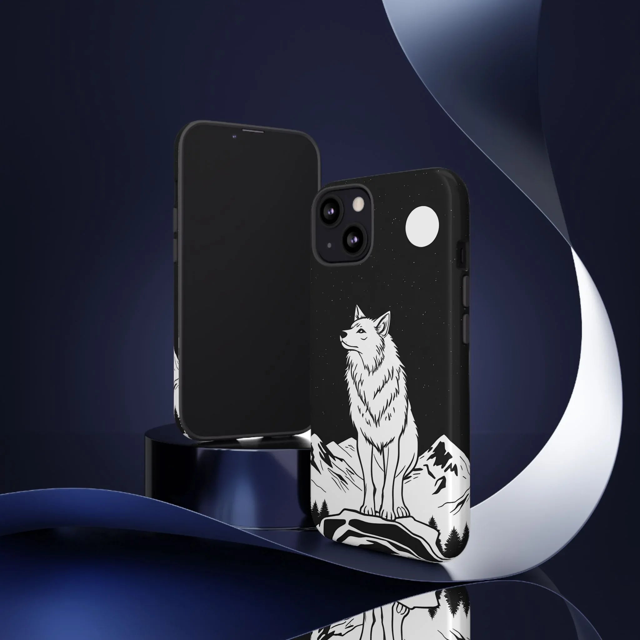 Majestic Wolf Phone Case for iPhone and Galaxy - KARARMDESIGN