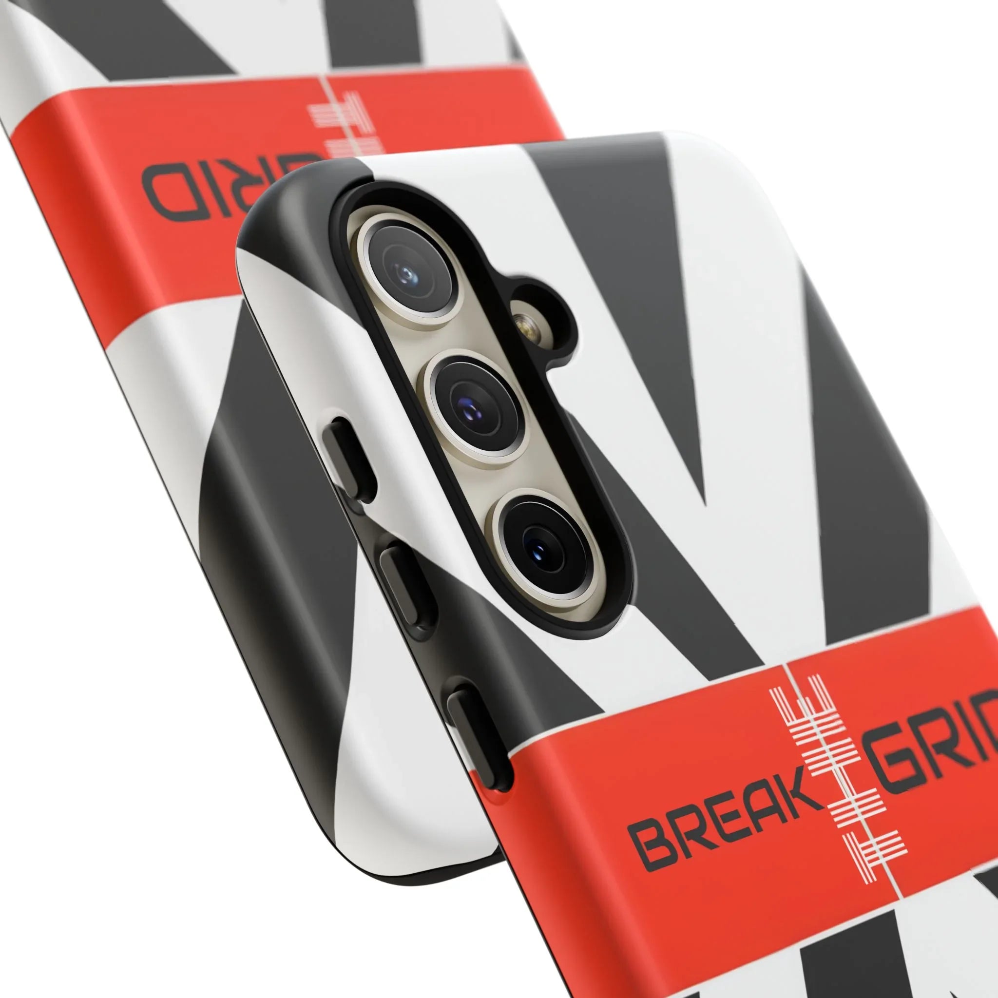 Break The Grid Phone Case for iPhone 11–16 and Galaxy S20–S25 - KARARMDESIGN