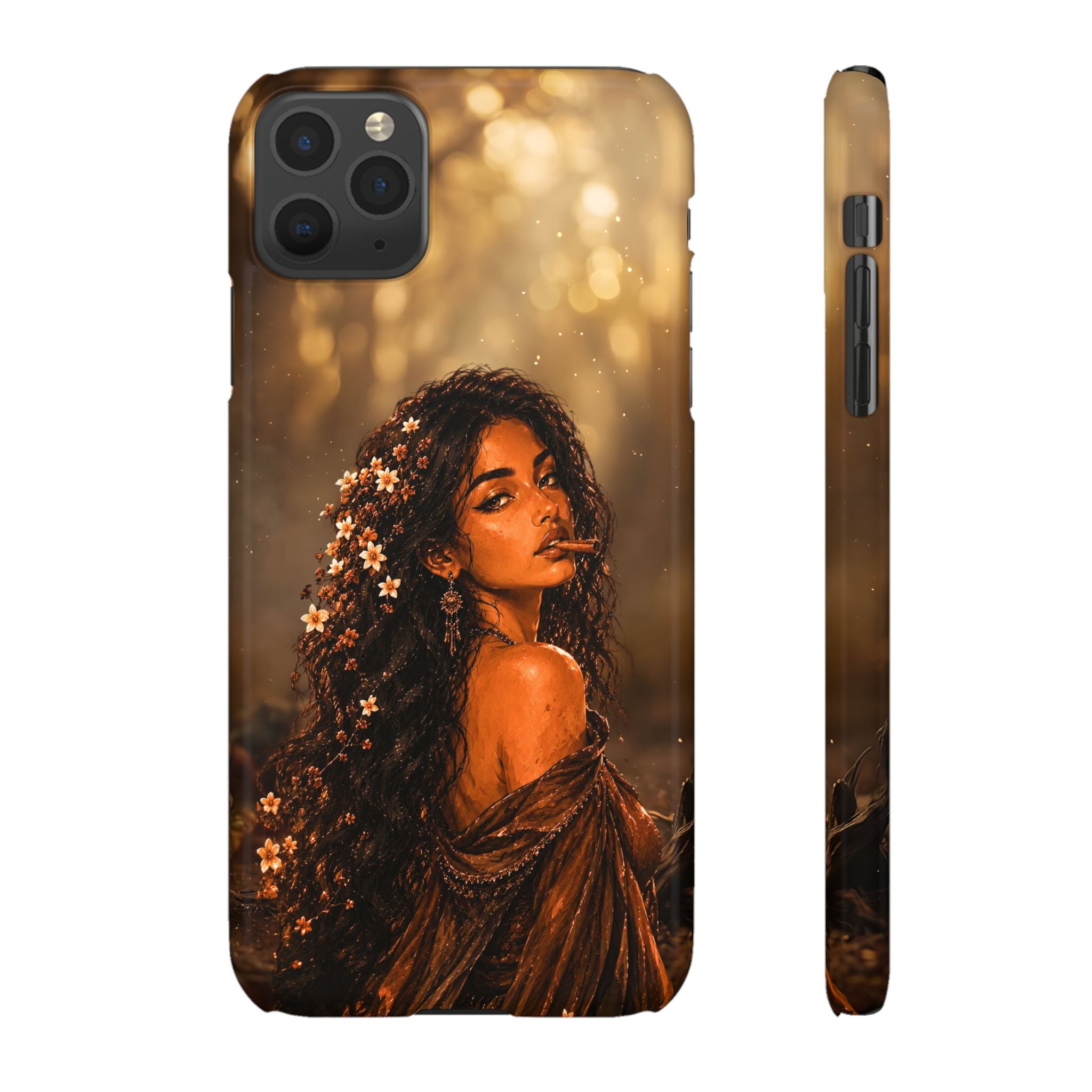 Cinnamon Girl Phone Case for iPhone 11-17 & Samsung Galaxy S20-S26