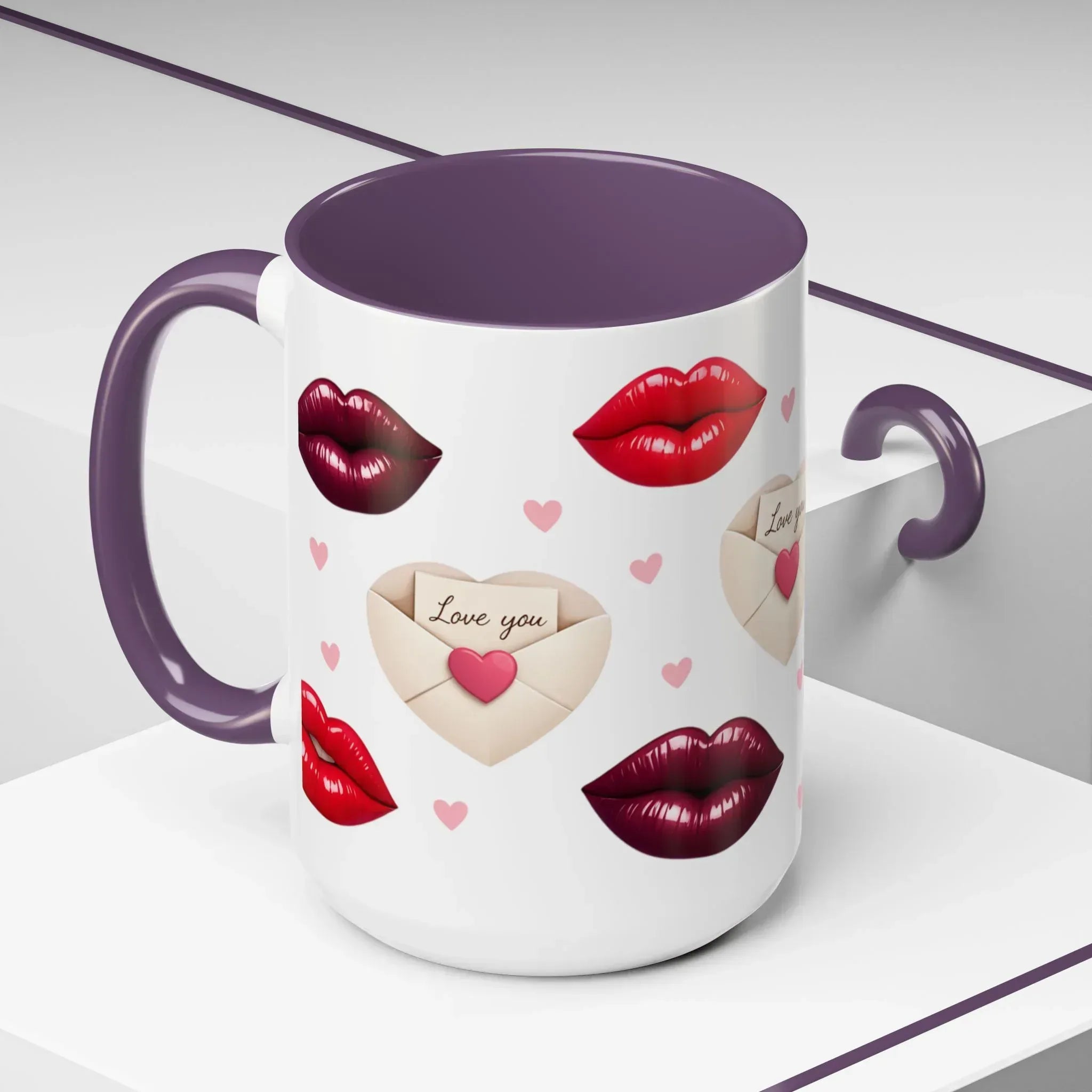 Velvet Kiss Accent Coffee Mug (11, 15oz) - KARARMDESIGN