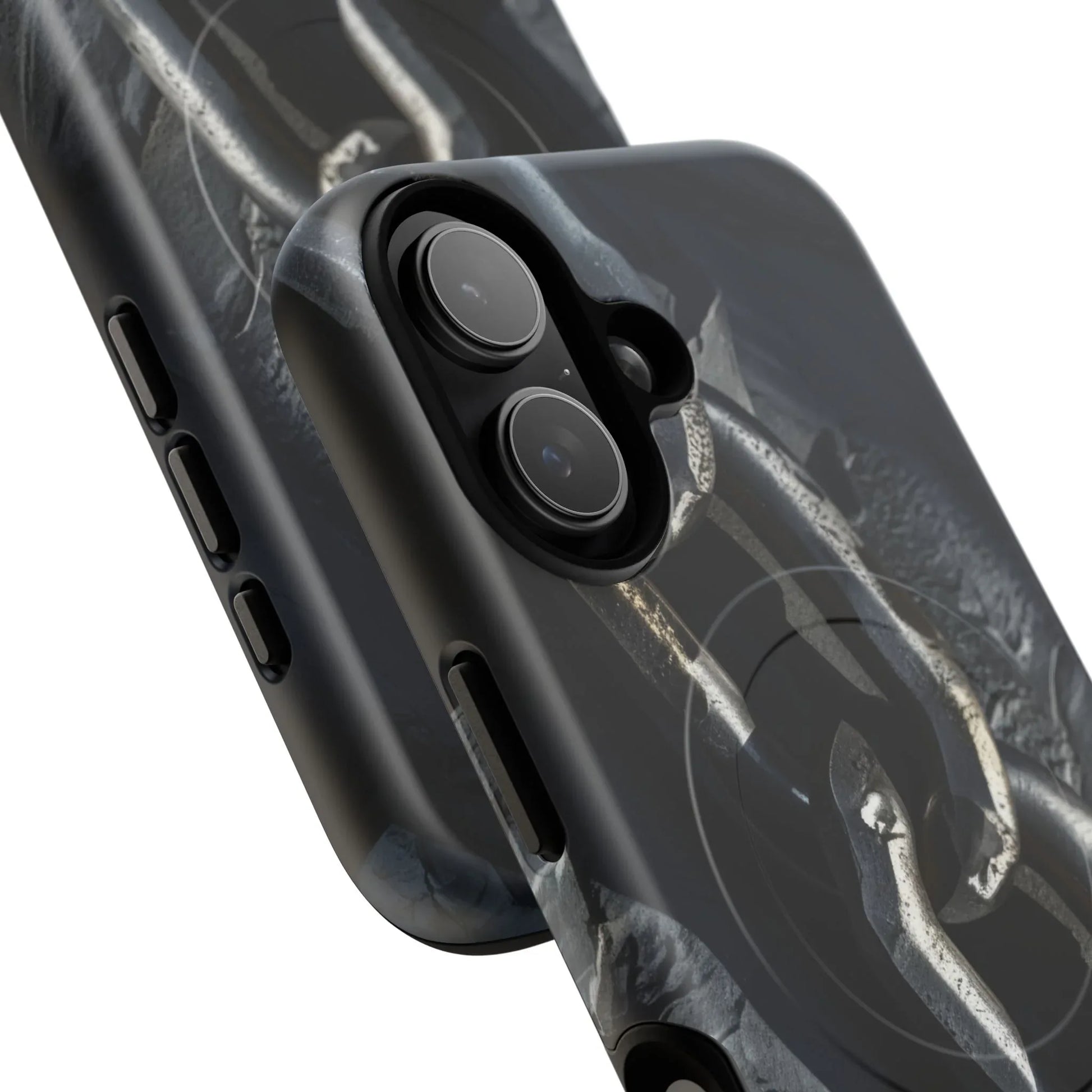 “Iron Chain” Tough Magnetic Phone Case for iPhone 13-17 - KARARMDESIGN