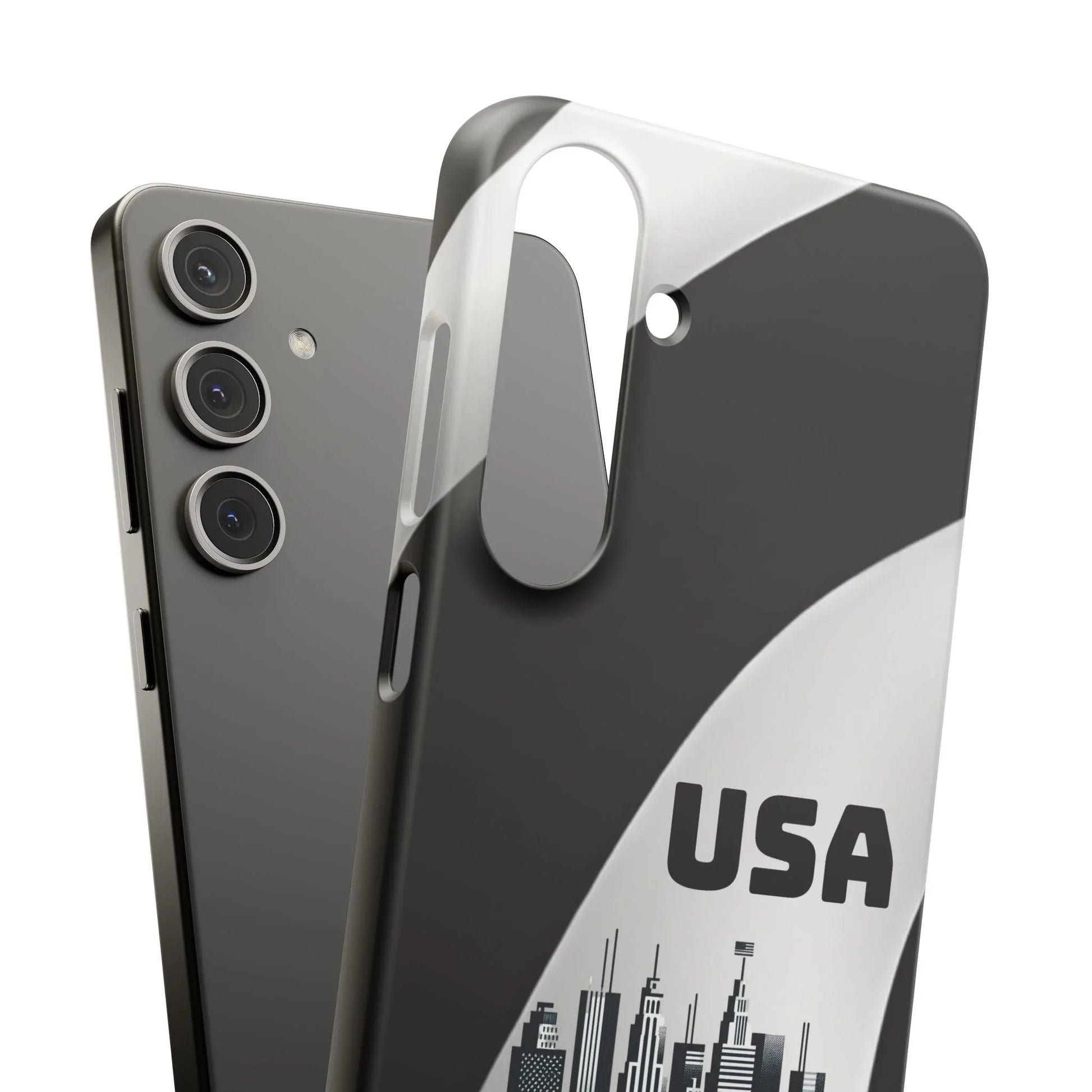 Monochrome New York City Phone Case for iPhone, Galaxy & Pixel - KARARMDESIGN