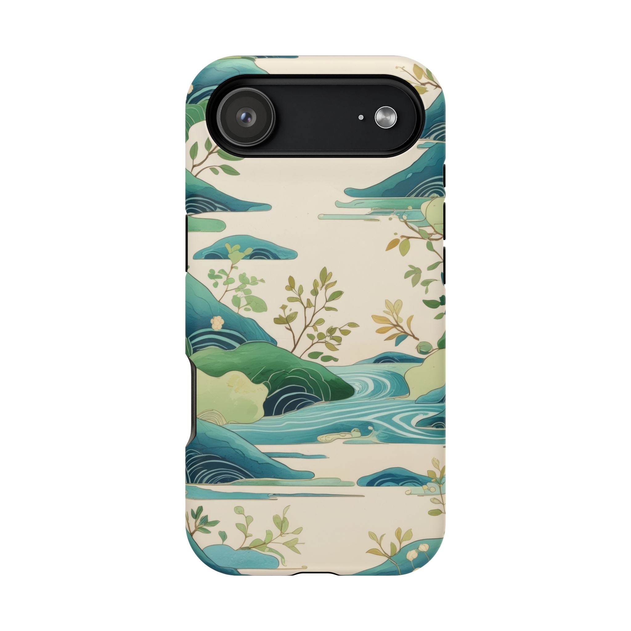 Nature Landscape Phone Case for iPhone 11-17 and Galaxy S22-S26