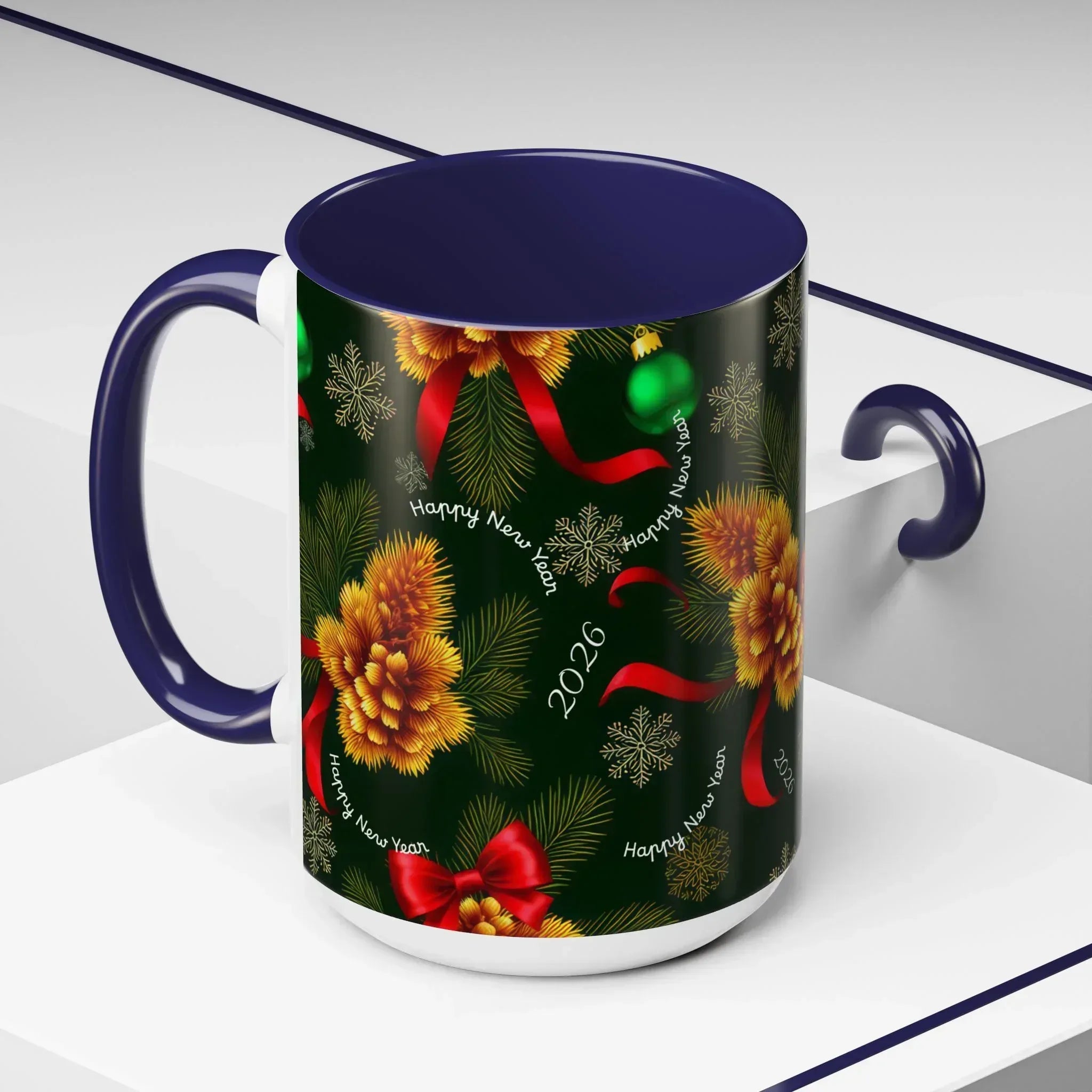 2026 Celebration Mug - Accent Coffee Mug (11, 15oz) - KARARMDESIGN