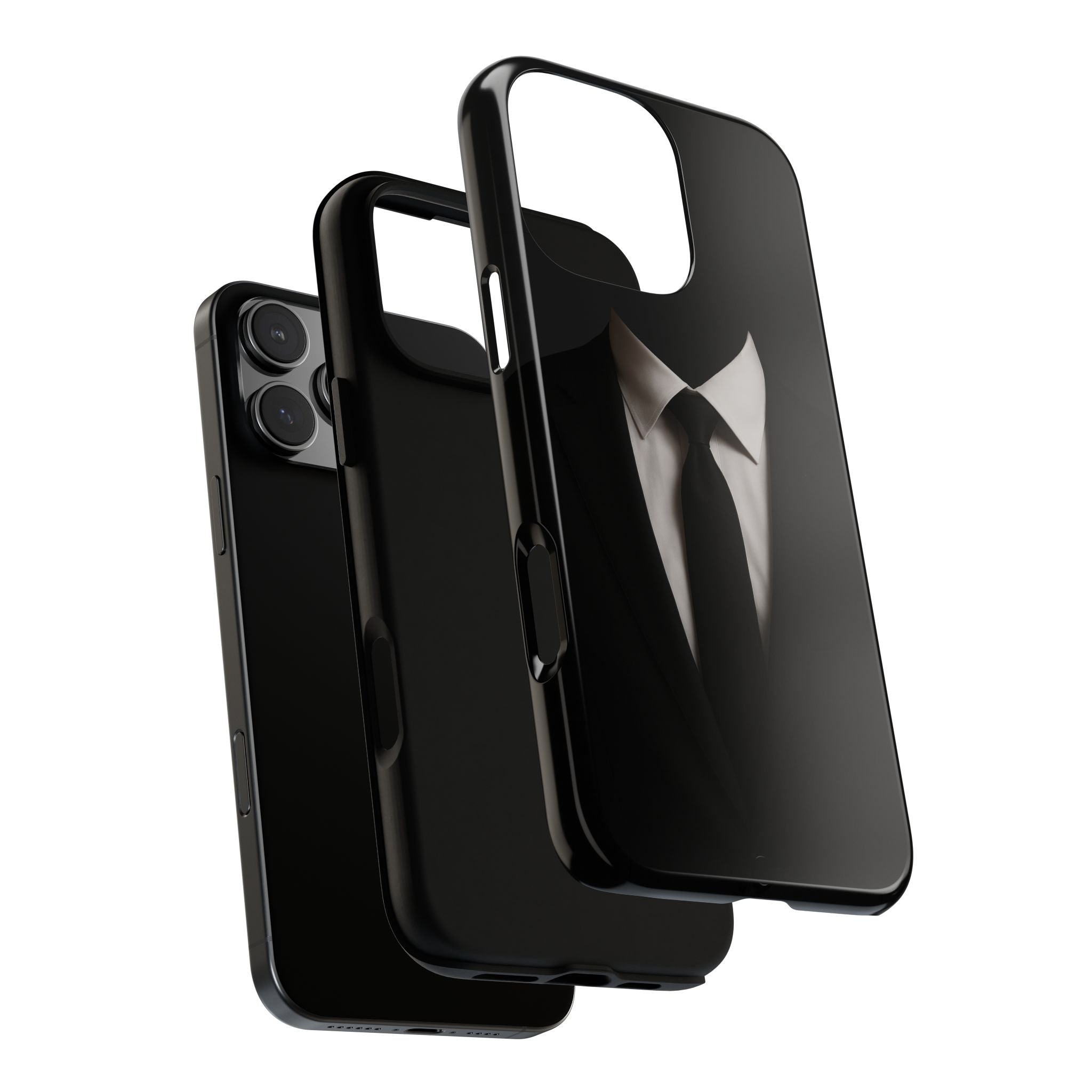 Gentleman's Armor Tough Phone Case – iPhone 11–17 & Galaxy S20–S26