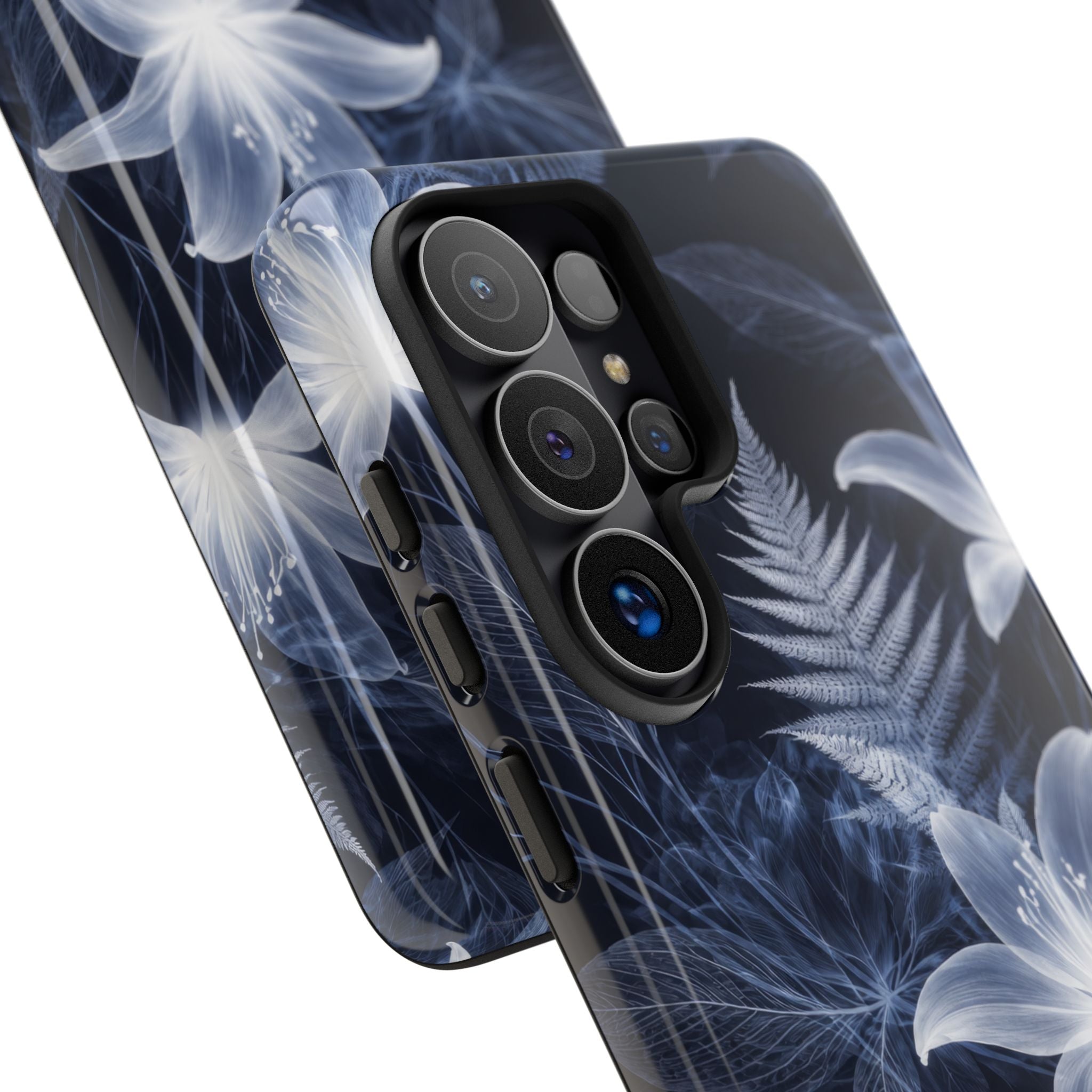 Moonlight Garden Phone Case for iPhone 11-17 and Galaxy S20-S26