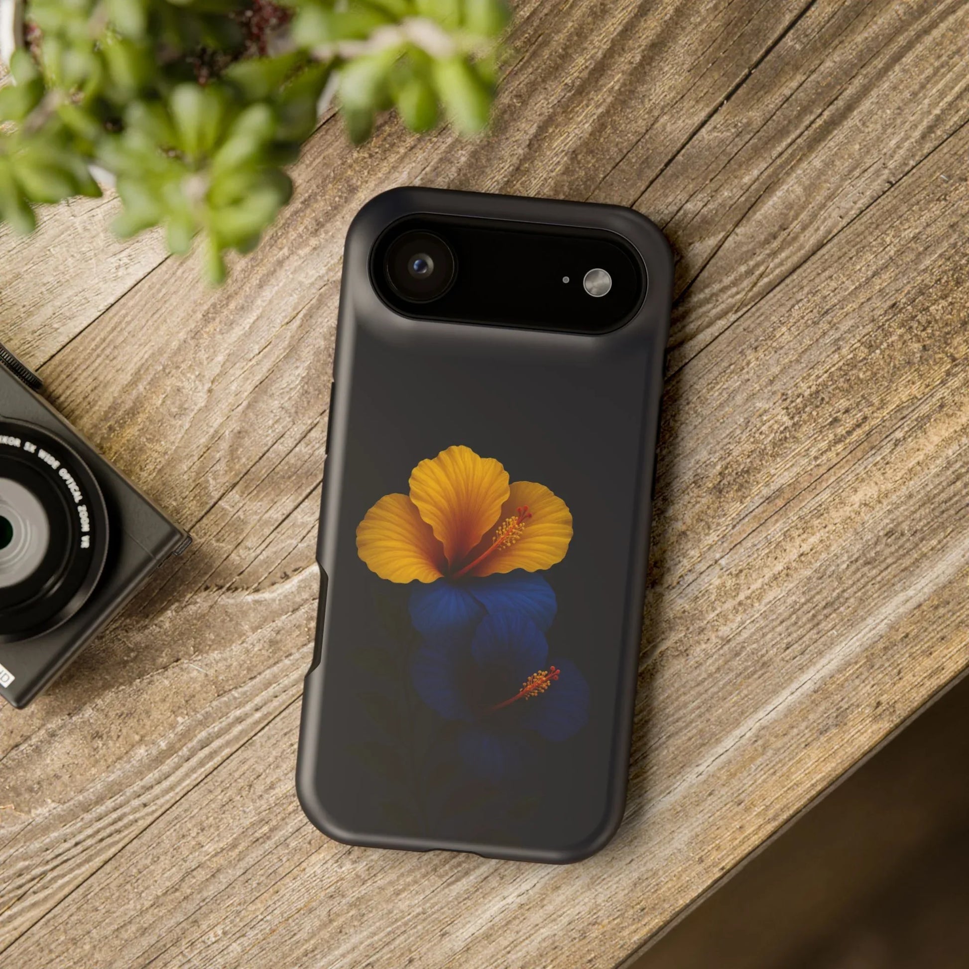 Elegant Hibiscus Phone Case for iPhone 11-17 and Galaxy S21-S22 - KARARMDESIGN