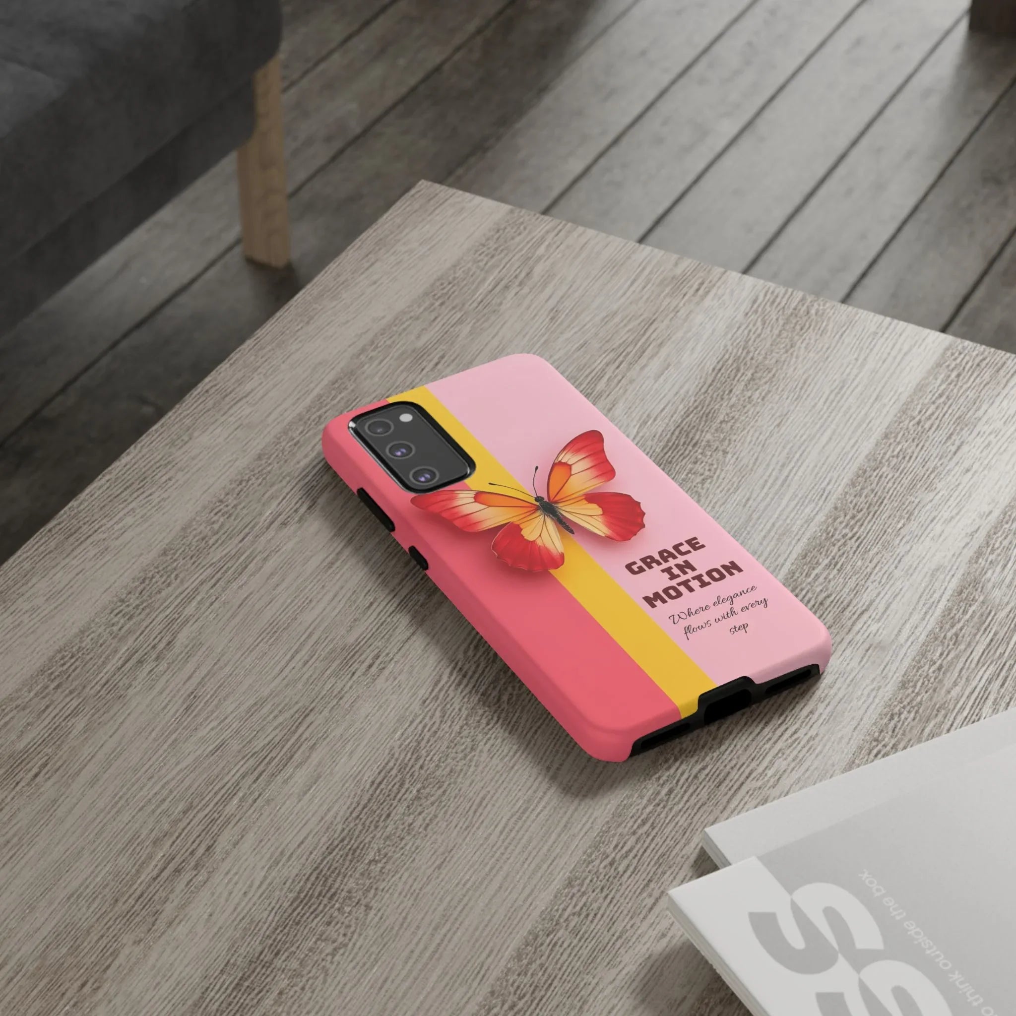 Grace in Motion – Elegant Phone Case for iPhone, Galaxy & Pixel - KARARMDESIGN