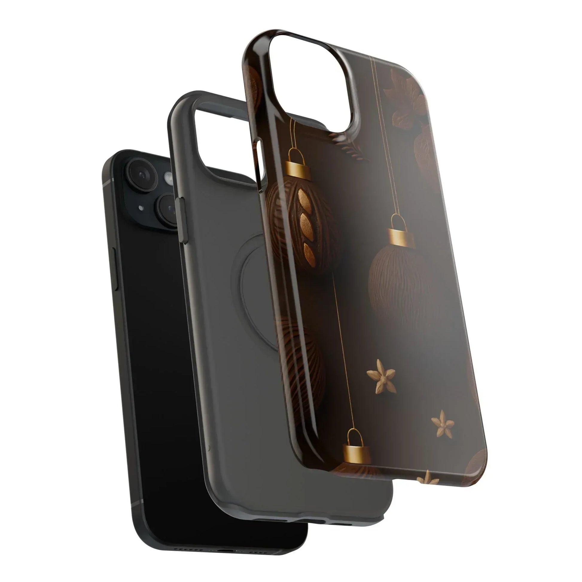 Chocolate Ornaments Phone Case for iPhone 11-17 and Galaxy S21-S22 - KARARMDESIGN
