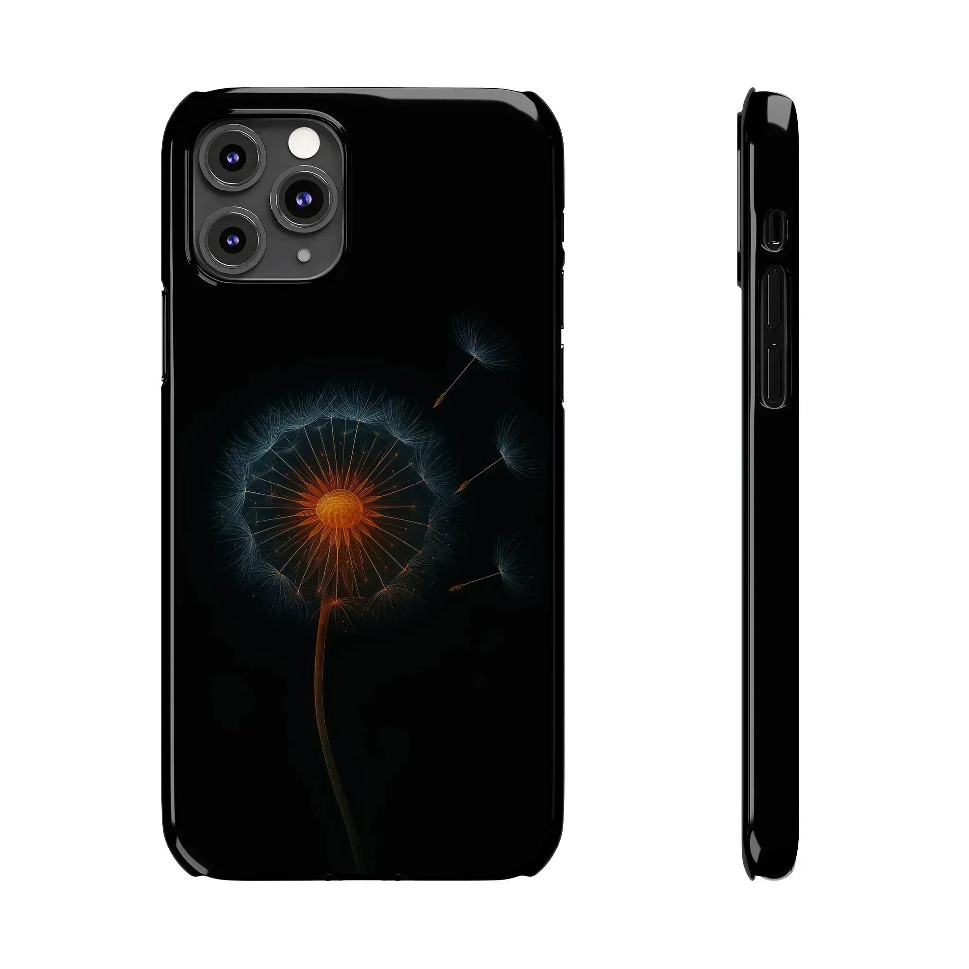 Glowing Dandelion Phone Case for iPhone 11-16 - KARARMDESIGN