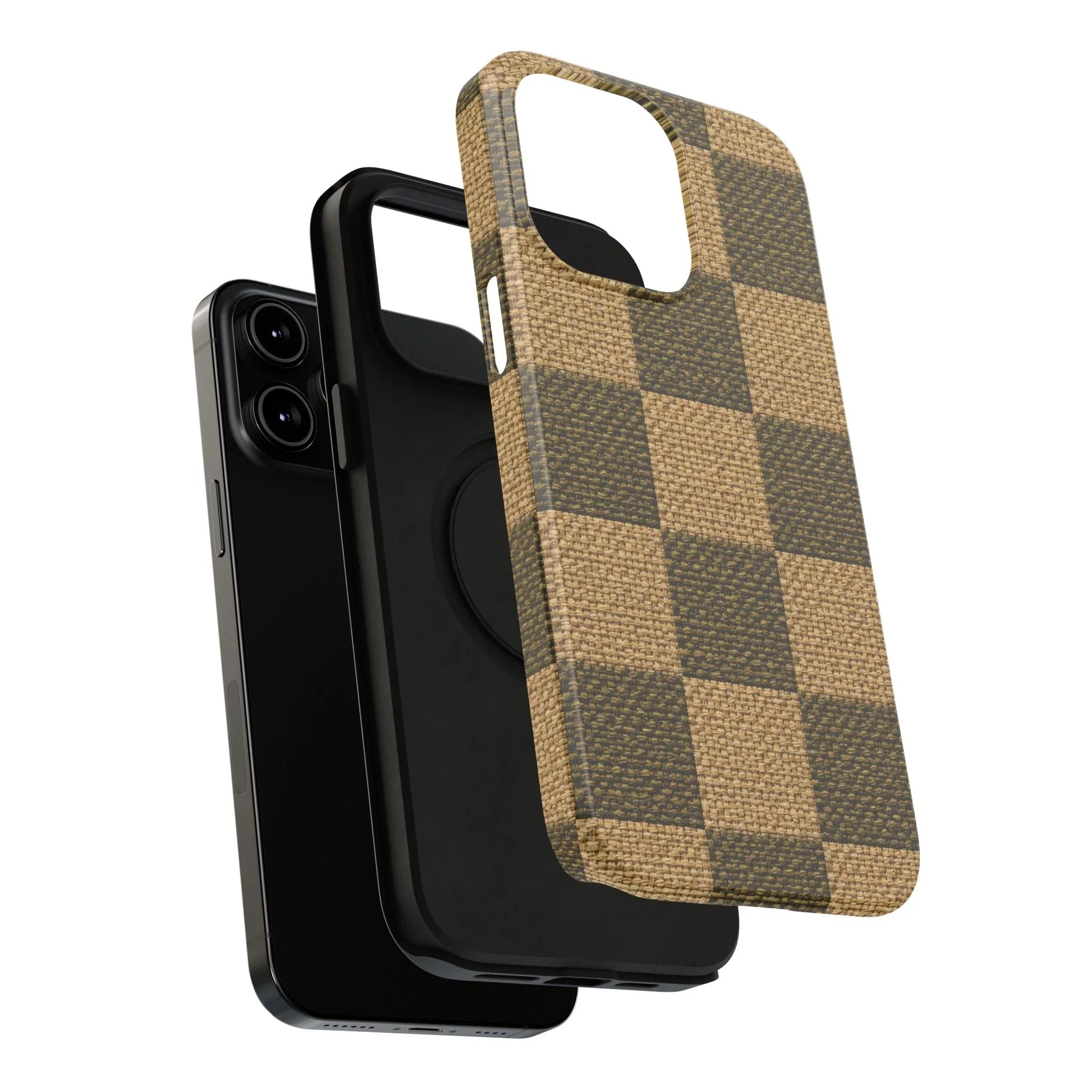Rustic Woven Phone Case for iPhone 11-17 and Galaxy S21-S22 - KARARMDESIGN