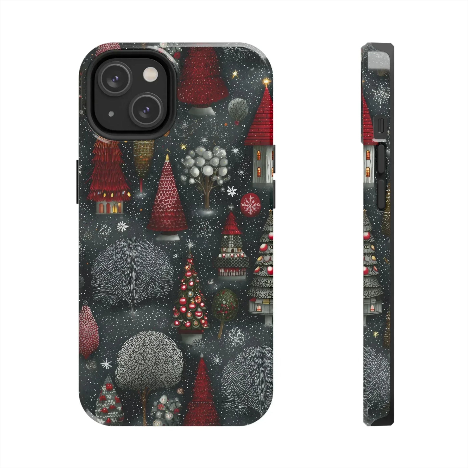 Frosted Fir Magic Phone Case for iPhone 11-17 - KARARMDESIGN