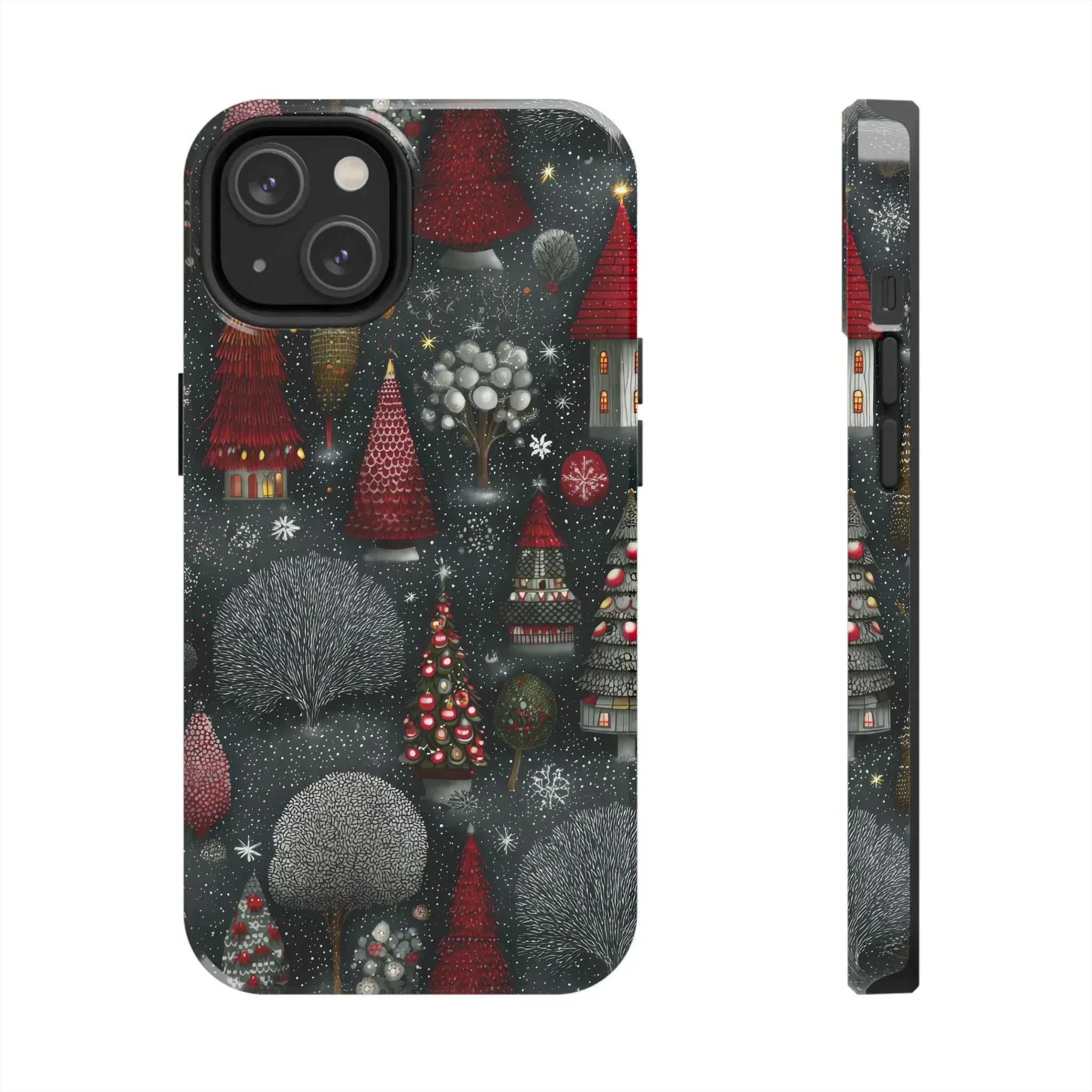 Frosted Fir Magic Phone Case for iPhone 11-17 - KARARMDESIGN