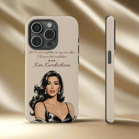 Kim Kardashian Quote Phone Case – Illustrated for iPhone 15 and 16 Models - KarArmDesign