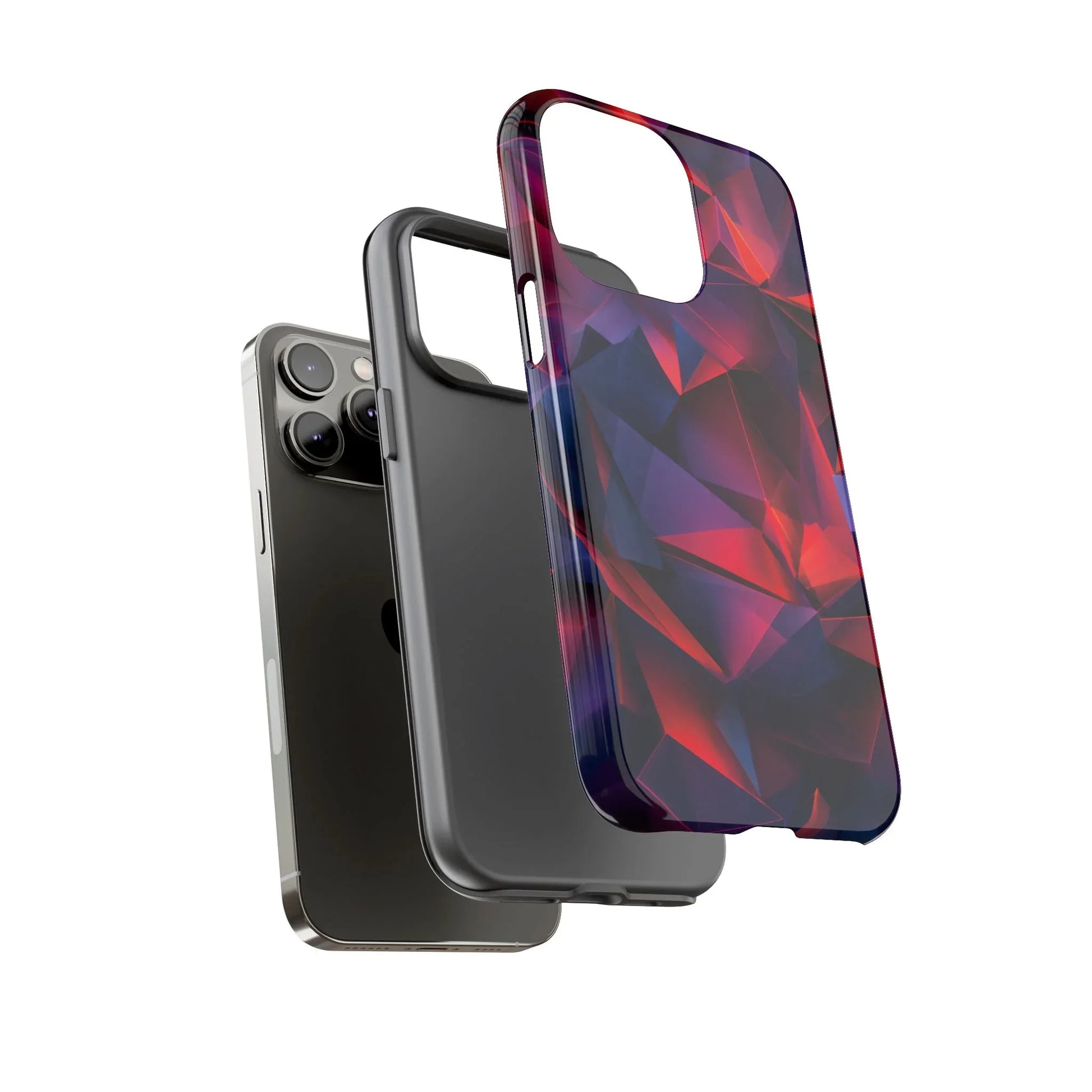 Crystalline Prism Phone Case for iPhone 8-17 and Google Pixel up to 9 - KARARMDESIGN