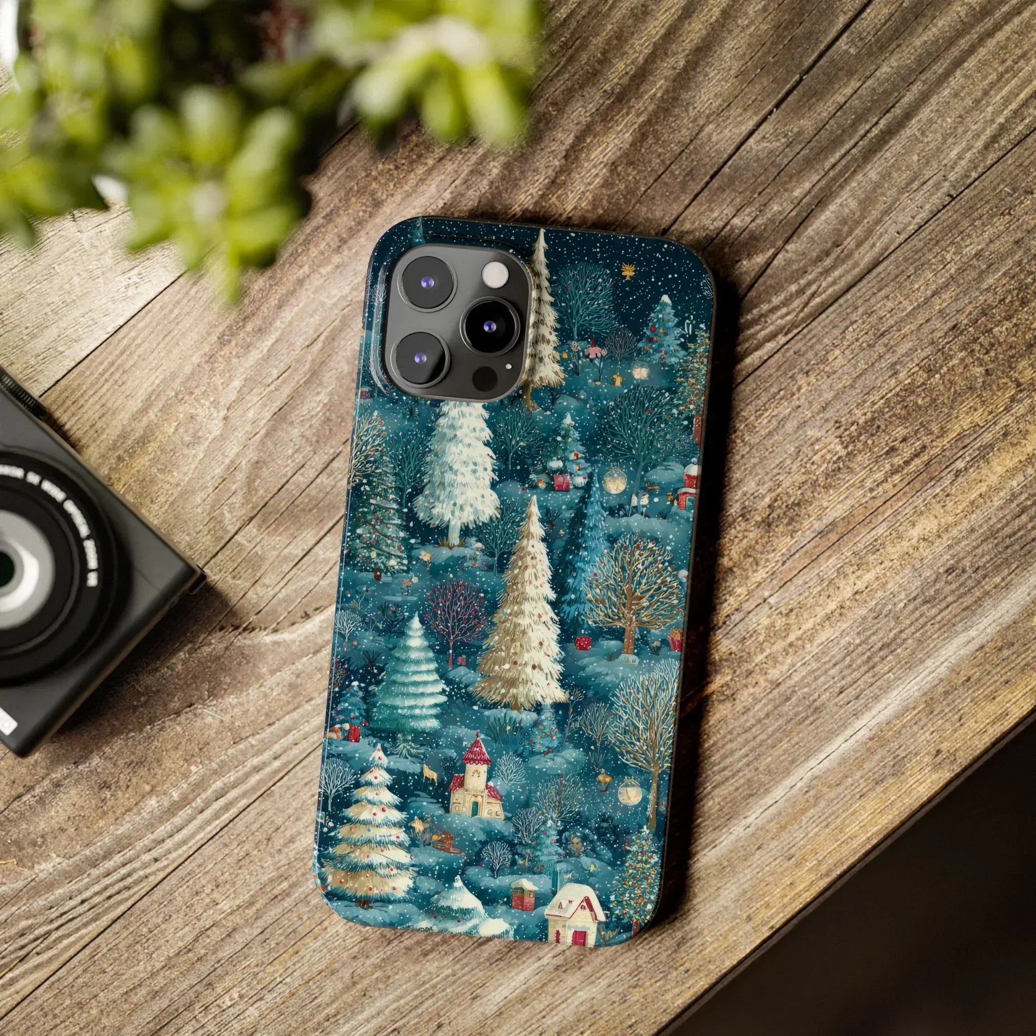 Frosty Forest Phone Case for iPhone 11-17 - KARARMDESIGN
