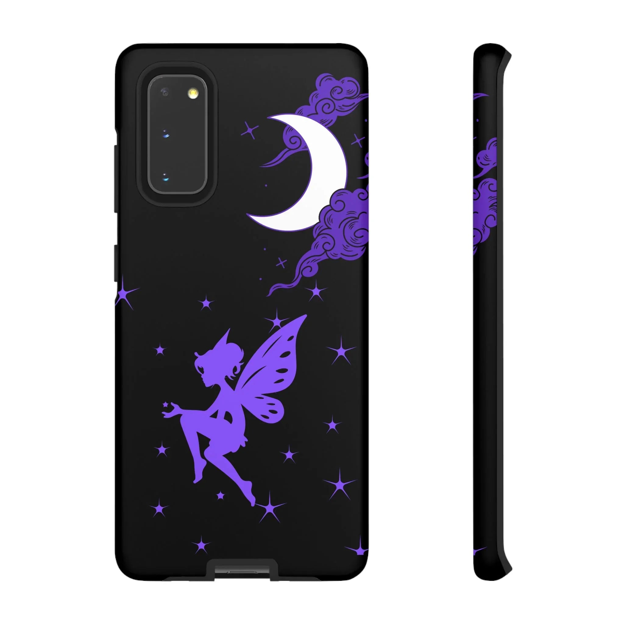 Moonlit Fairy Phone Case for iPhone 8-16 and Galaxy S10-S23 - KARARMDESIGN