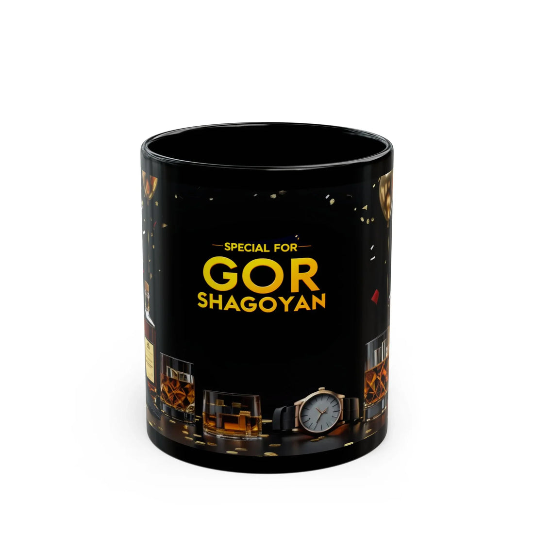 Gift Mug Special Black 11oz - KARARMDESIGN