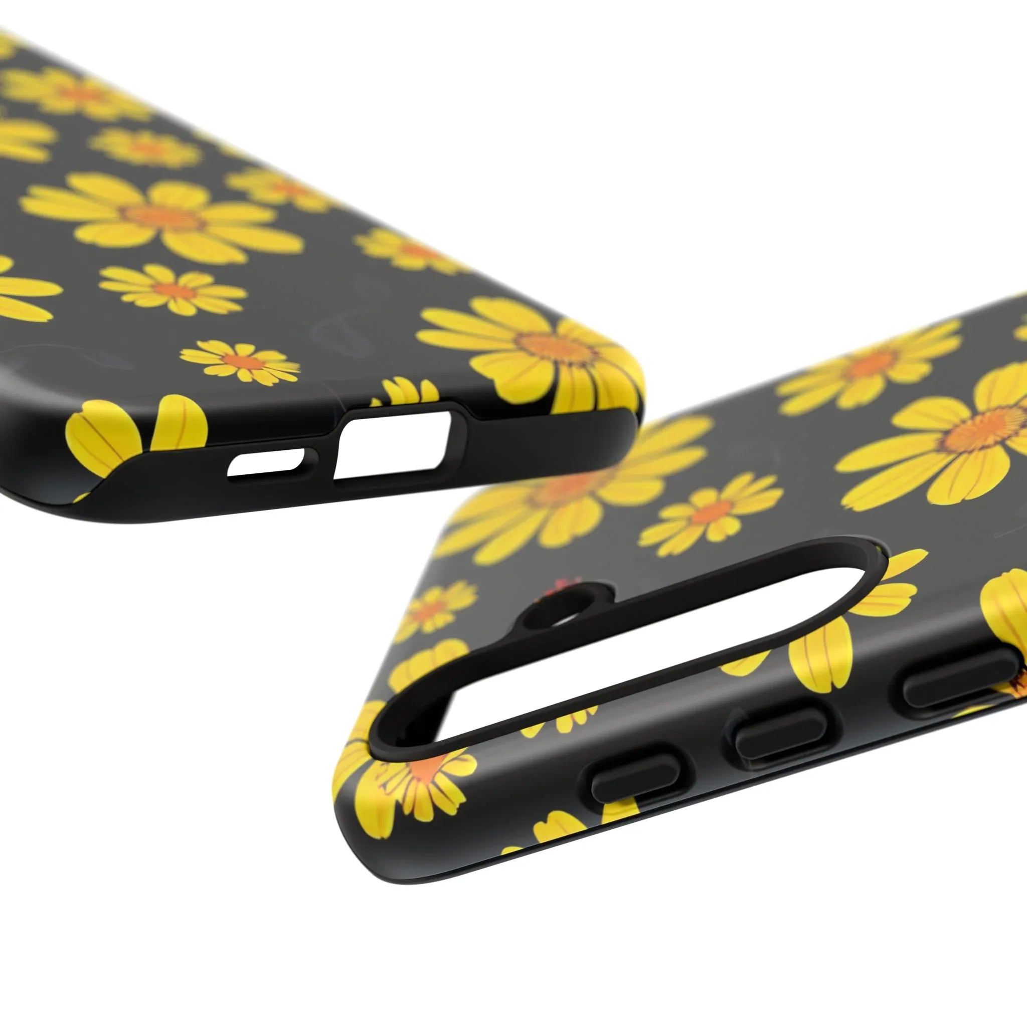 Elegant Floral Phone Case for Samsung Galaxy S20-S25 - KARARMDESIGN