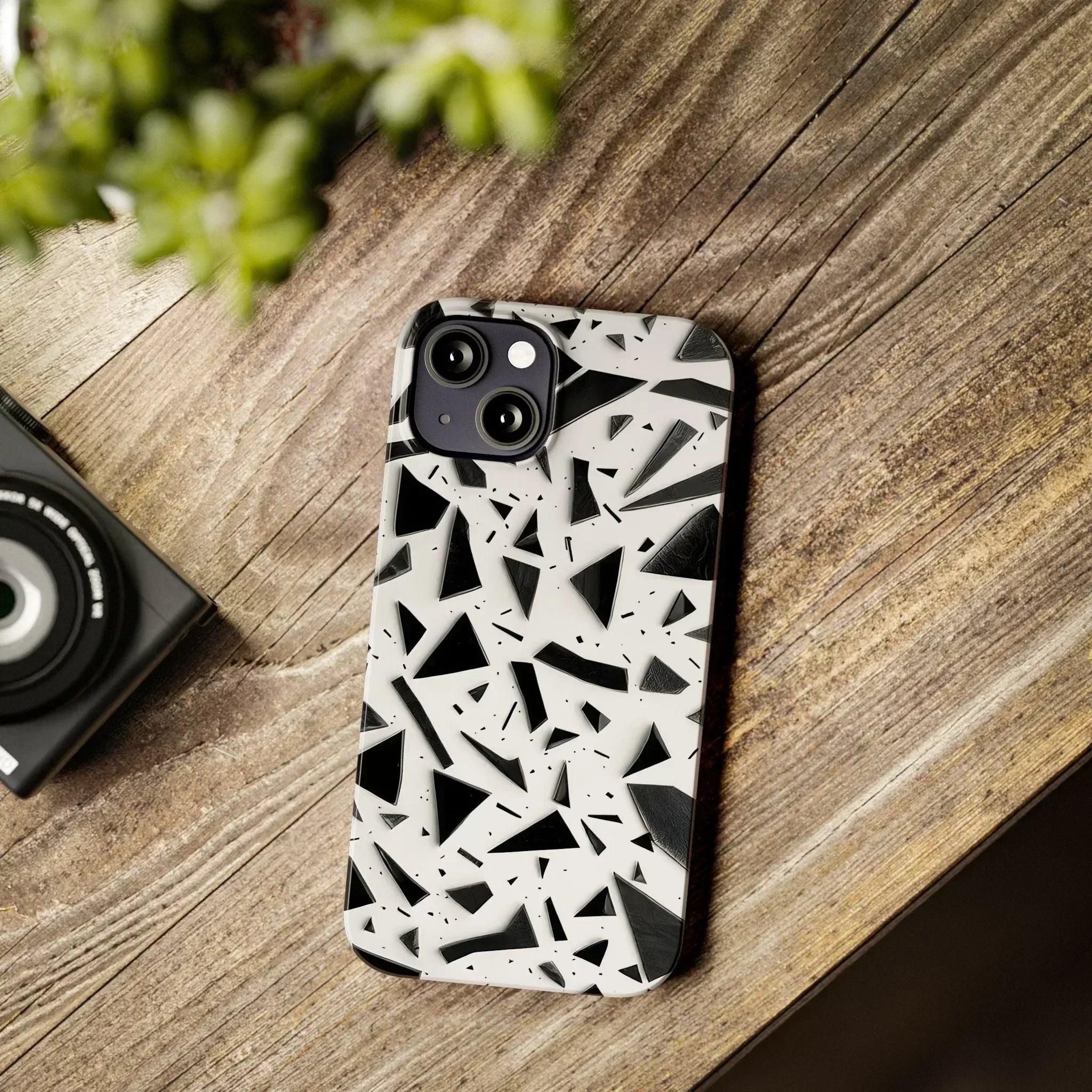 Abstract Slim Phone Case for iPhone 11-17 - KARARMDESIGN