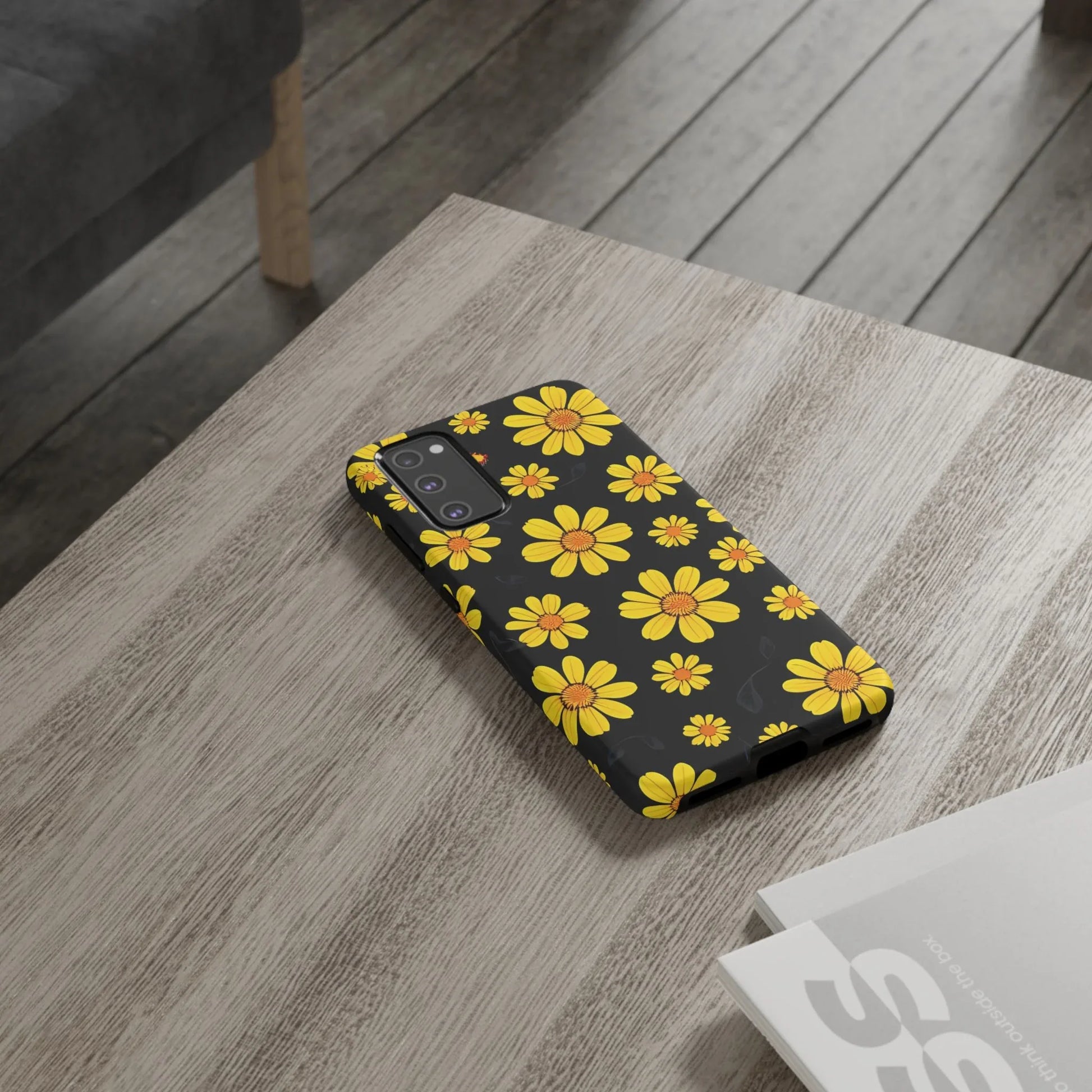 Elegant Floral Phone Case for Samsung Galaxy S20-S25 - KARARMDESIGN