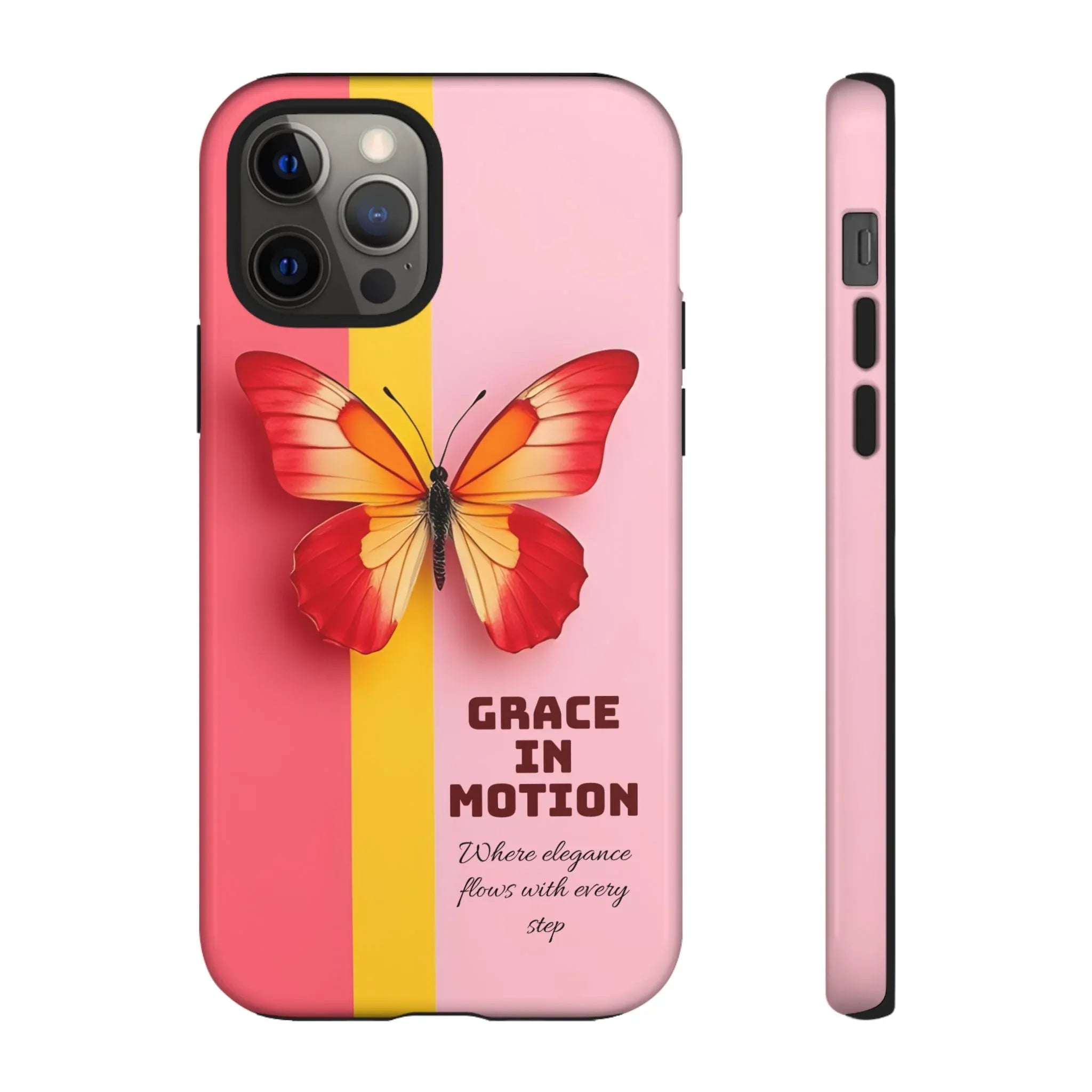 Grace in Motion – Elegant Phone Case for iPhone, Galaxy & Pixel - KARARMDESIGN