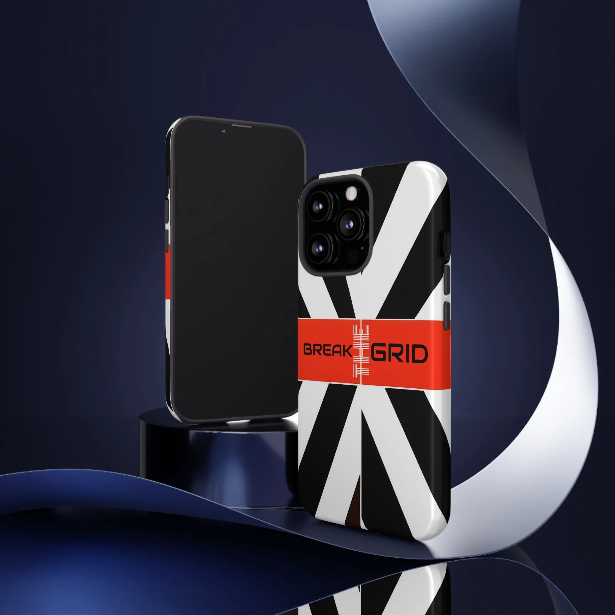 Break The Grid Phone Case for iPhone 11–16 and Galaxy S20–S25 - KARARMDESIGN