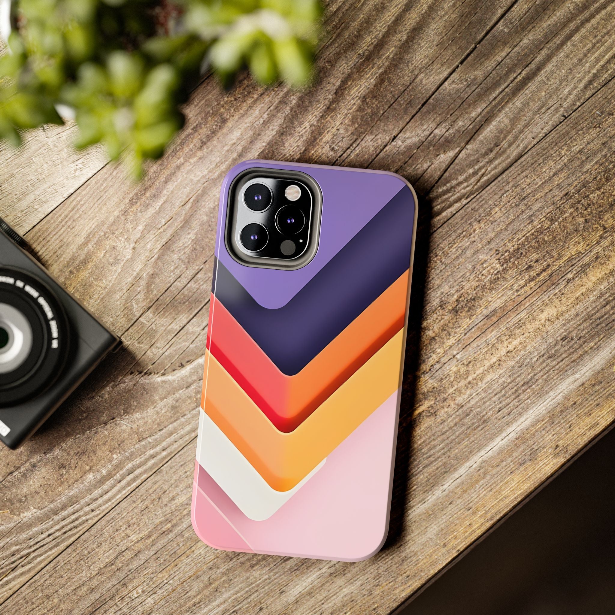 Geometric Chevron Tough Case for iPhone & Samsung Galaxy
