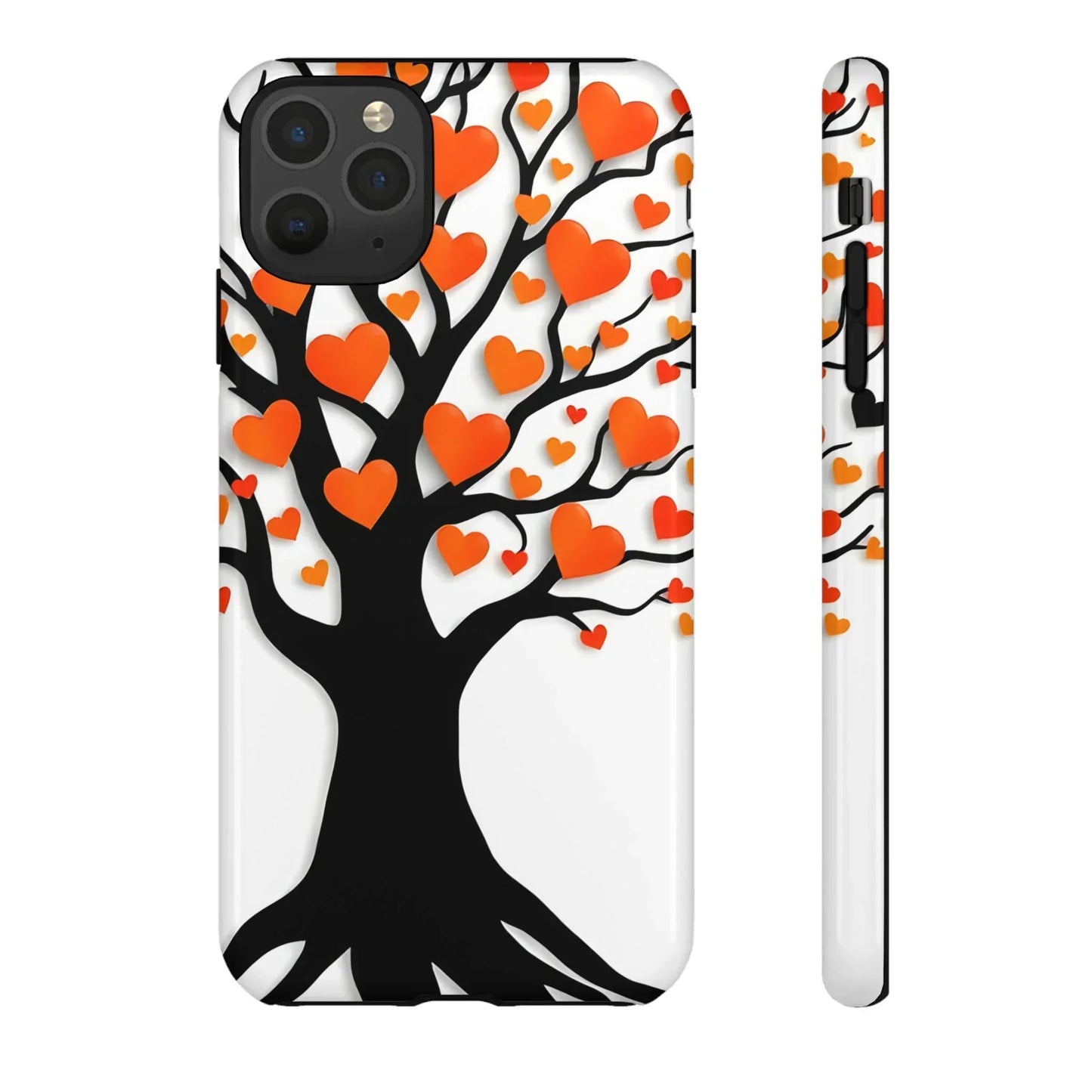 Heart Design Phone Case for iPhone 8–16 and Galaxy S10–S25 Models - KarArmDesign