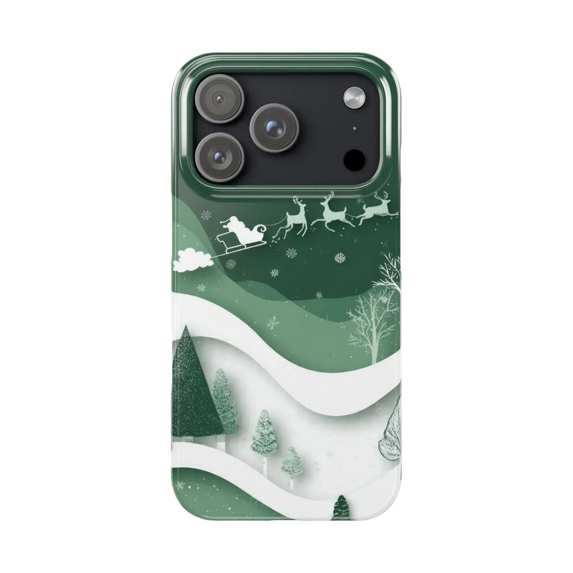 Evergreen Forest Phone Case for iPhone 11–17 - KARARMDESIGN