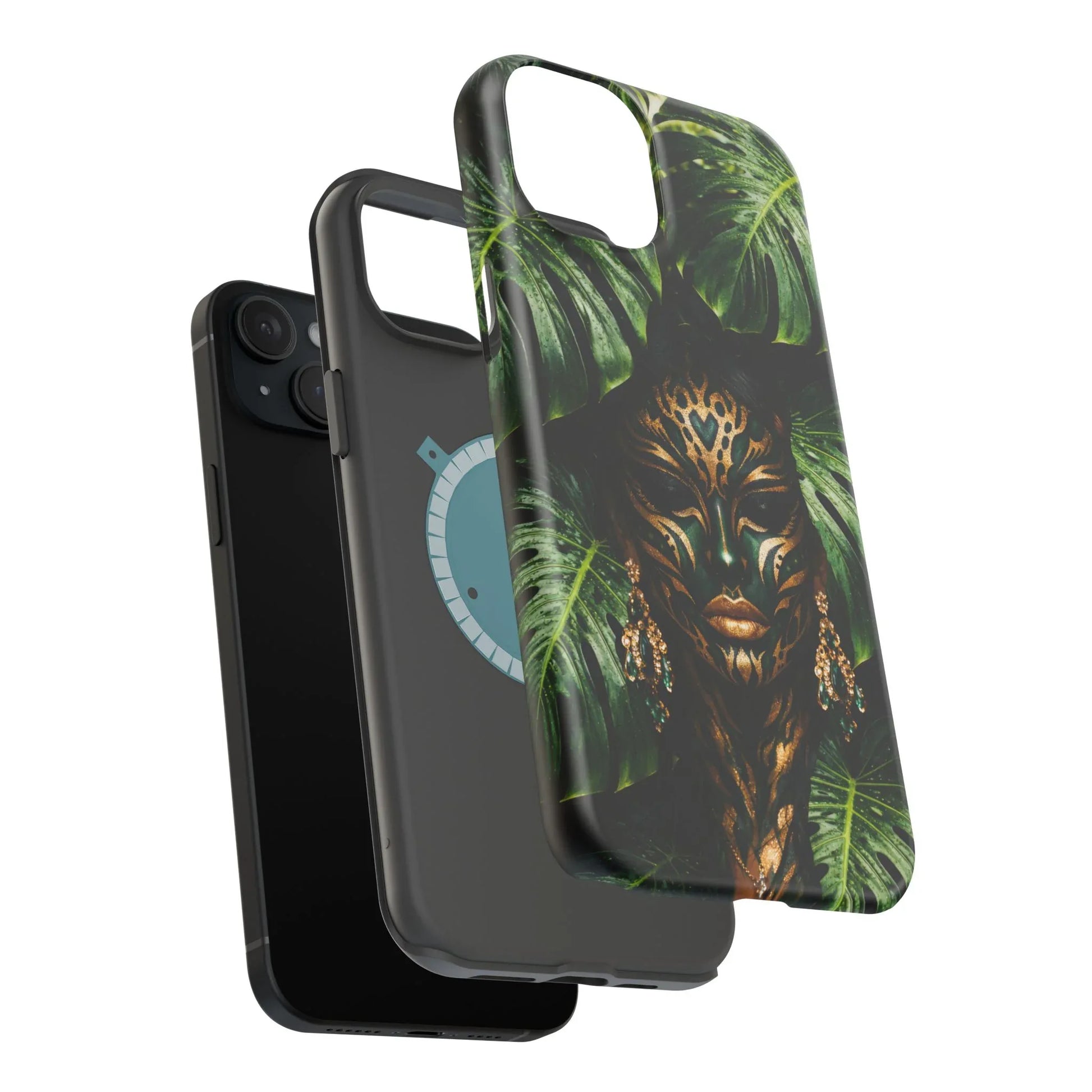 Jungle Spirit Phone Case for iPhone 11-17 - KARARMDESIGN