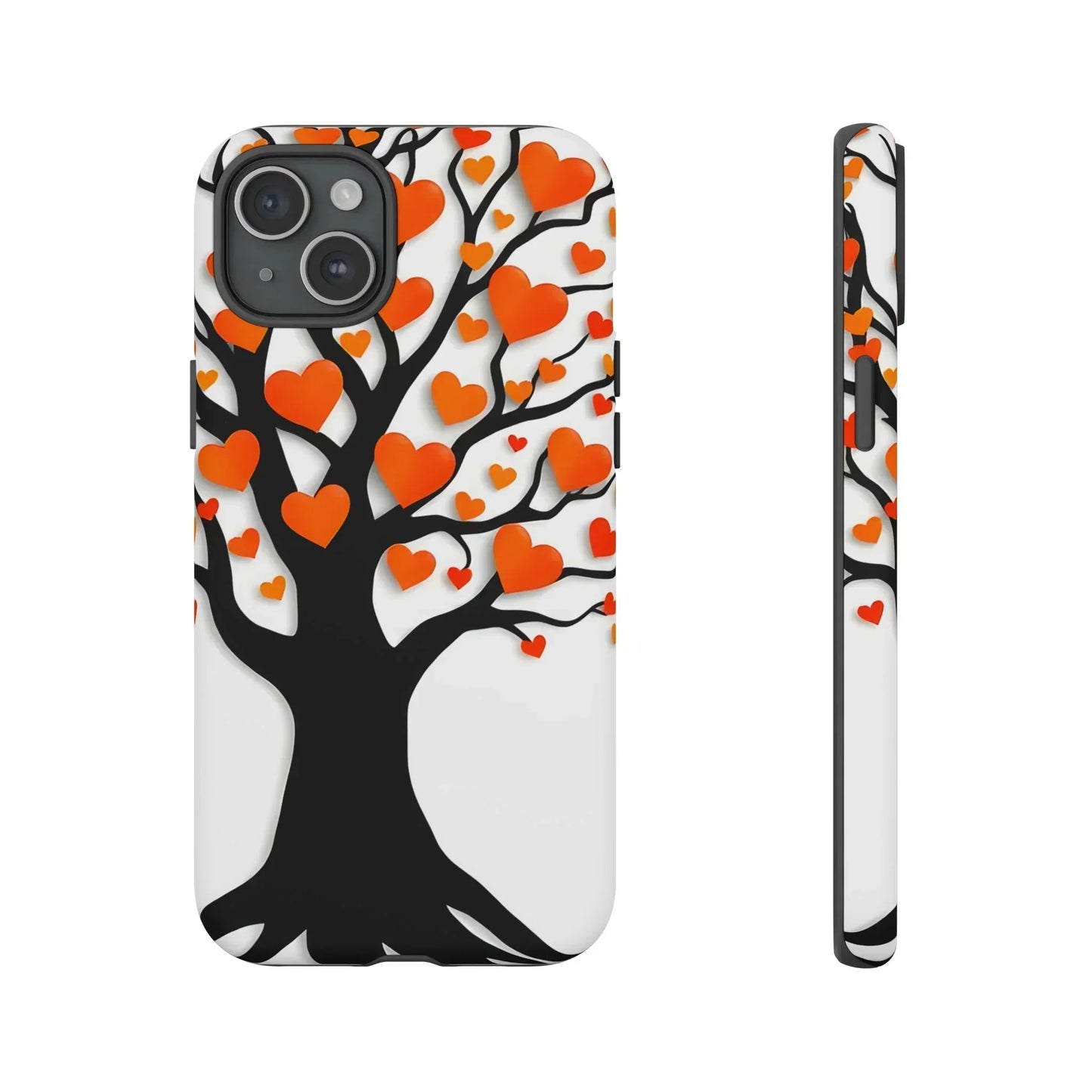 Heart Design Phone Case for iPhone 8–16 and Galaxy S10–S25 Models - KarArmDesign