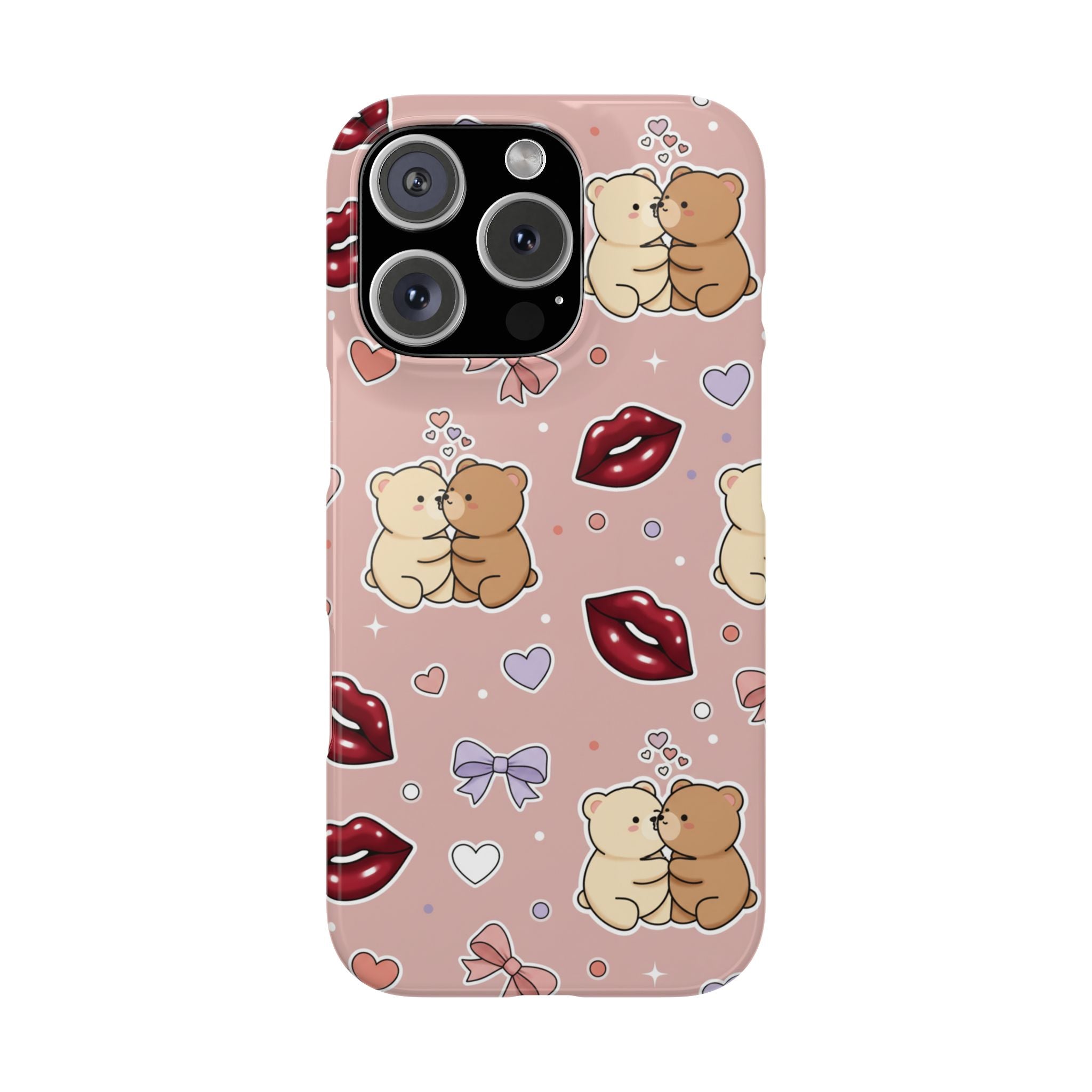 Bear Hug Bliss Phone Case for iPhone 11–17